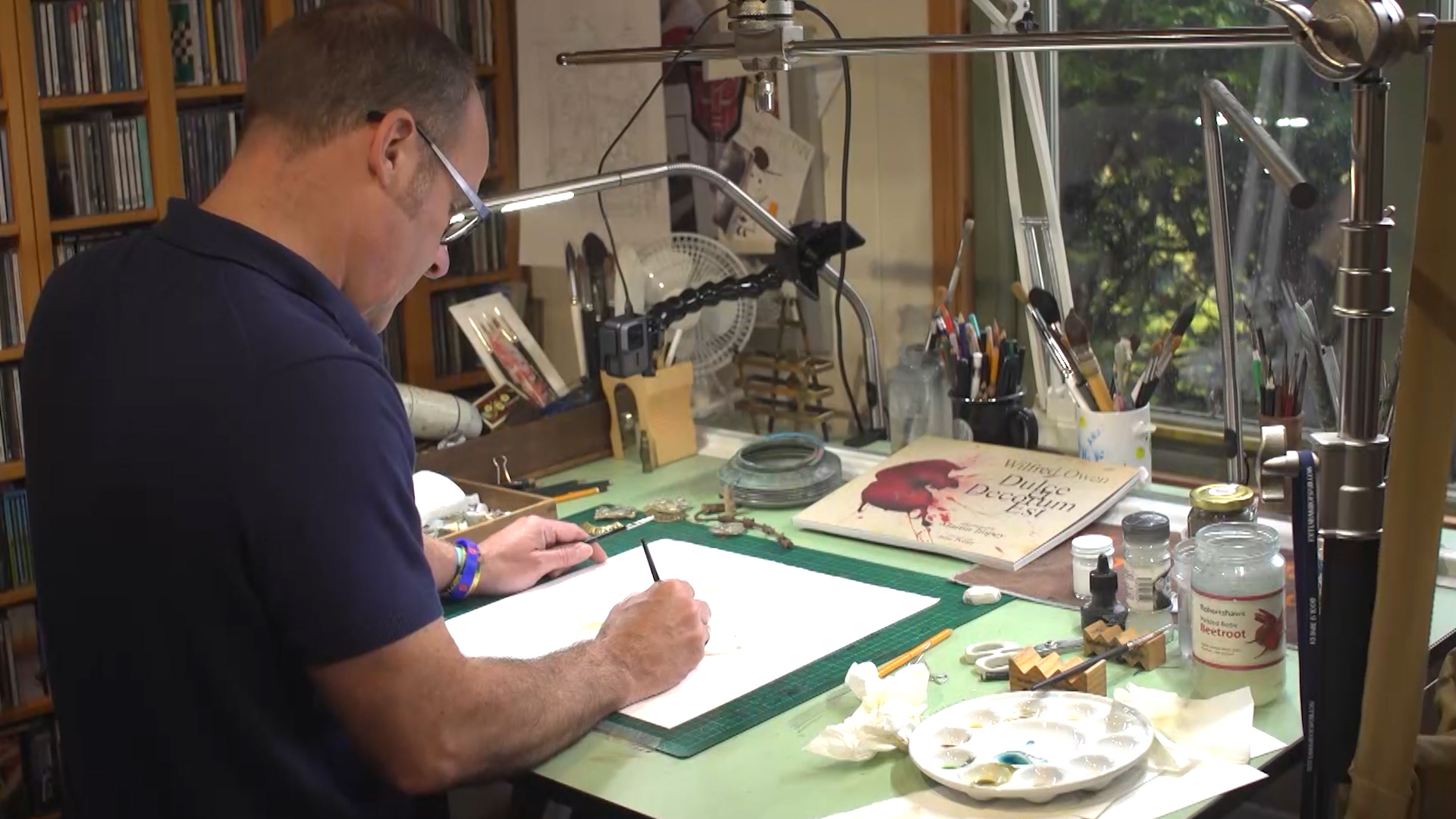 Martin Impey creates new images for Wilfred Owen poem
