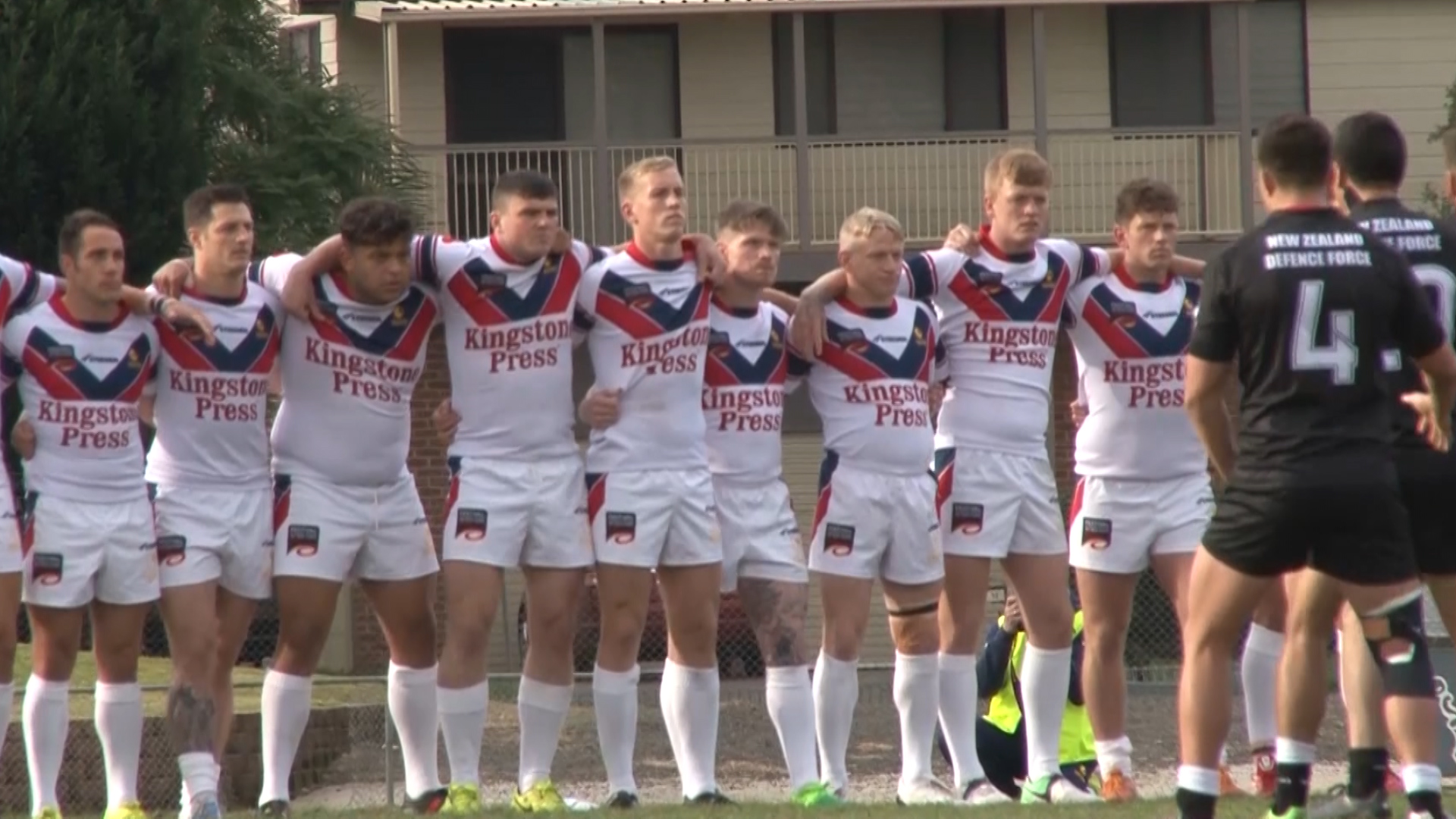UKAF Rugby League team face NZ in Defence World Cup in Australia