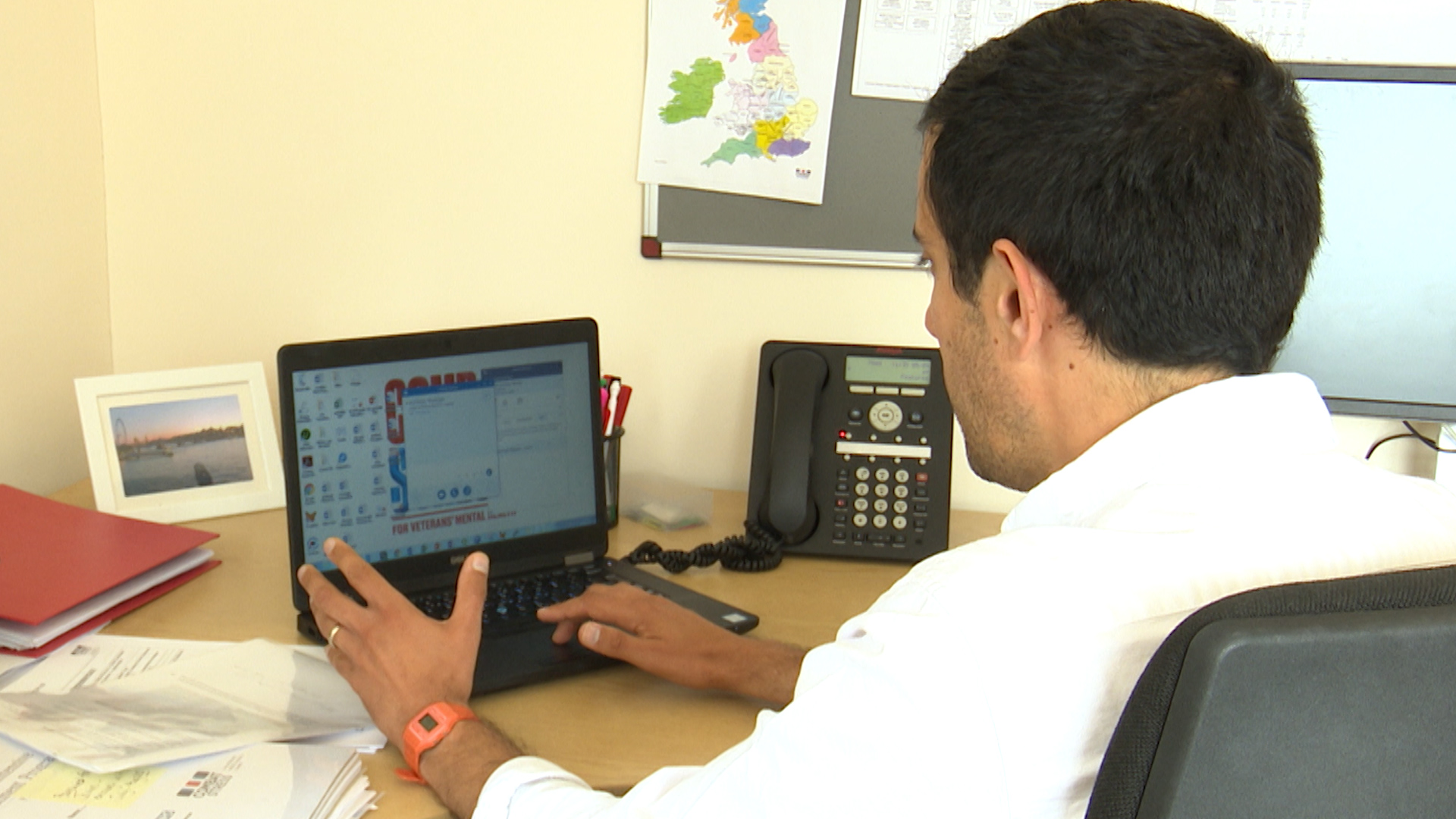 Combat Stress demonstrates it 'Tele-Therapy' online sessions