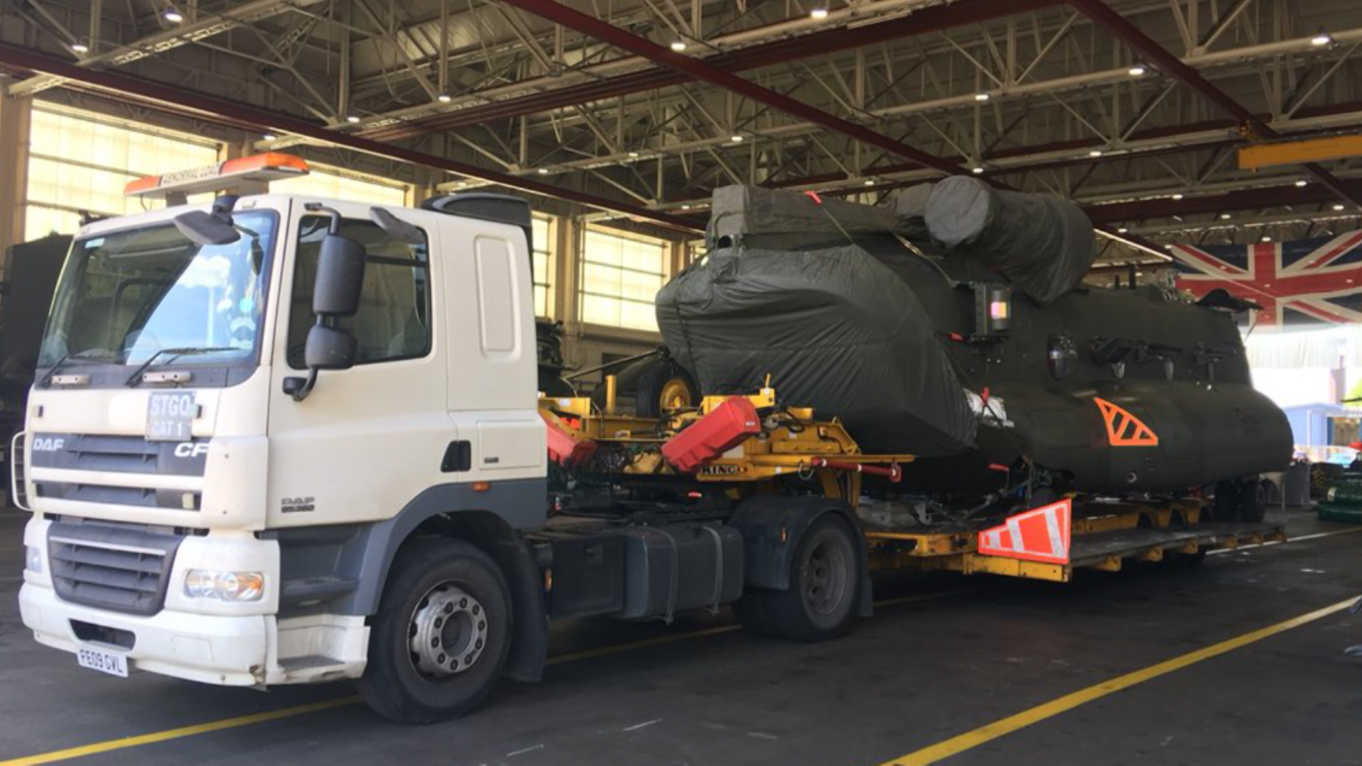 RAF Chinook blocks Odiham