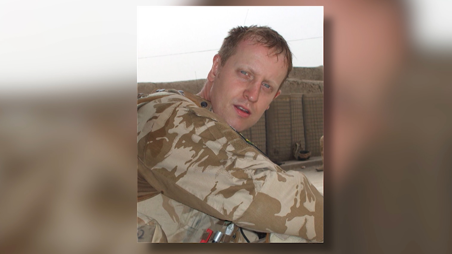 Former major Rob Shenton in uniform