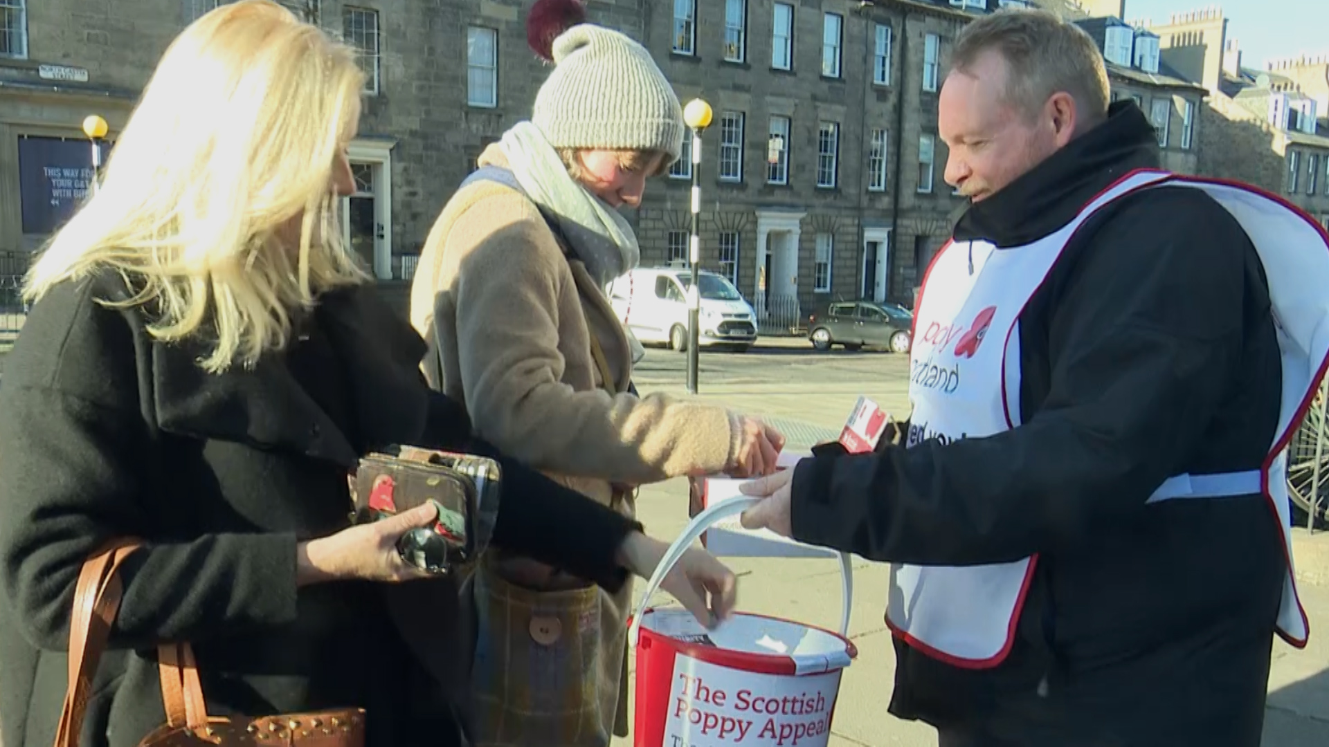 Poppy Day in Edinburgh 