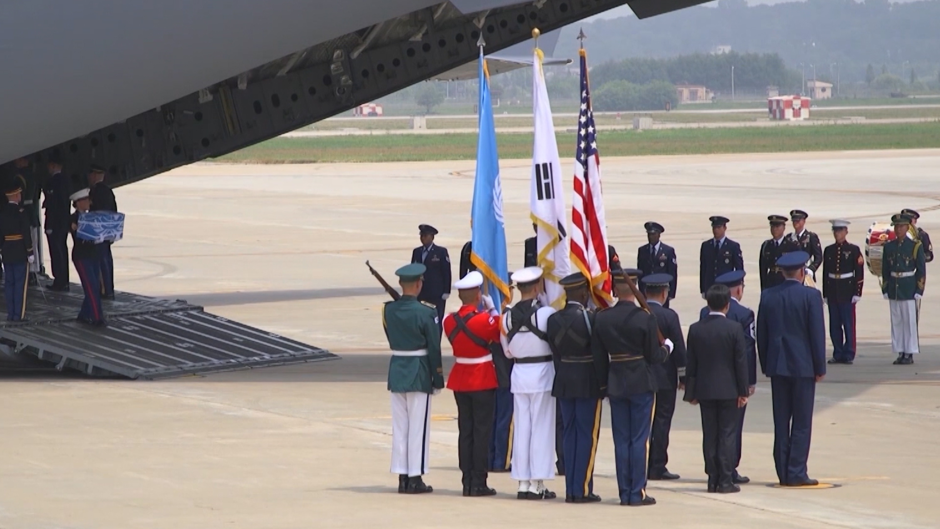 Remains of UN soldier from Korean War