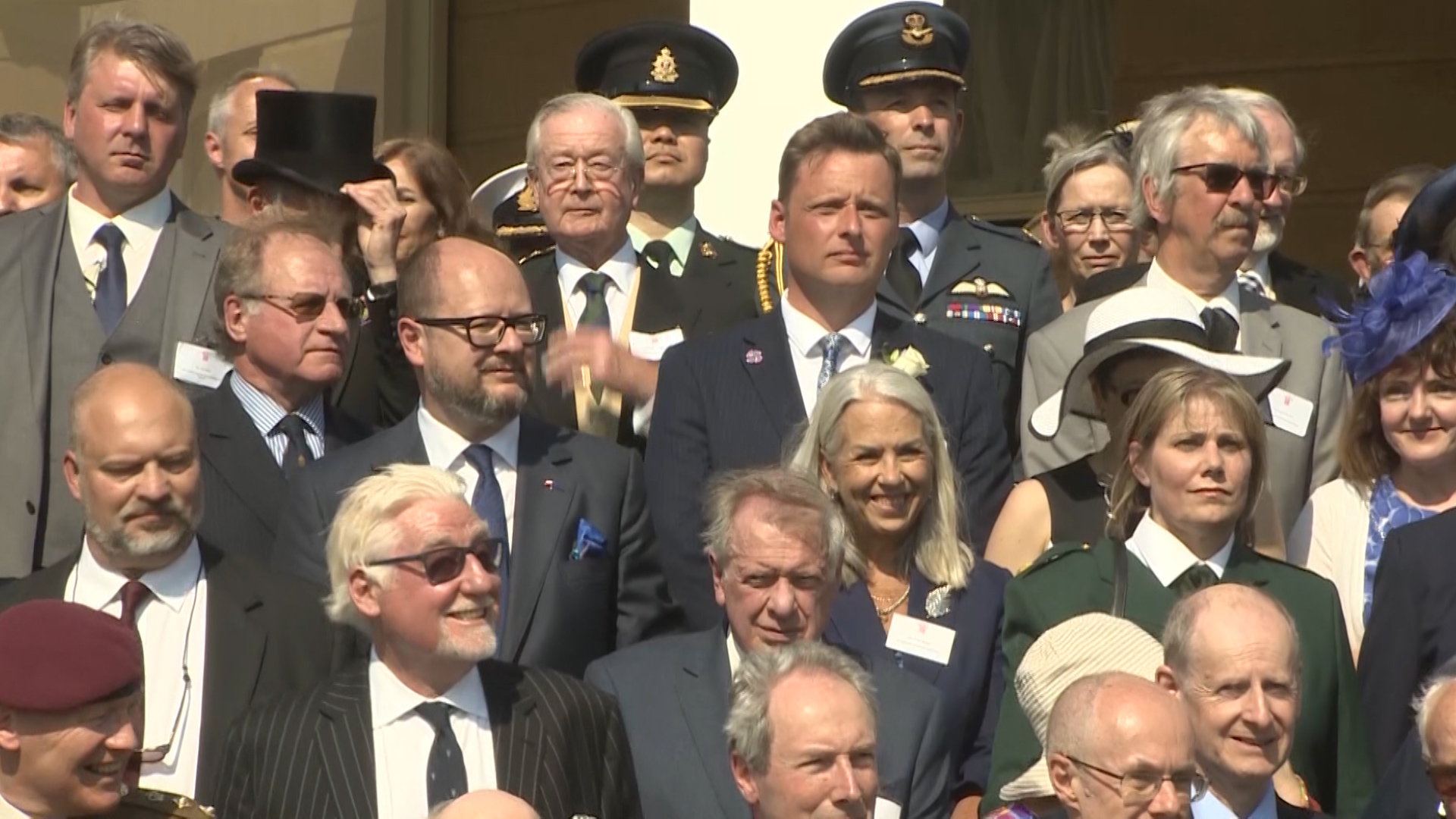 Military and civilian guests at at The Prince of Wales' 70th Birthday Patronage Celebration