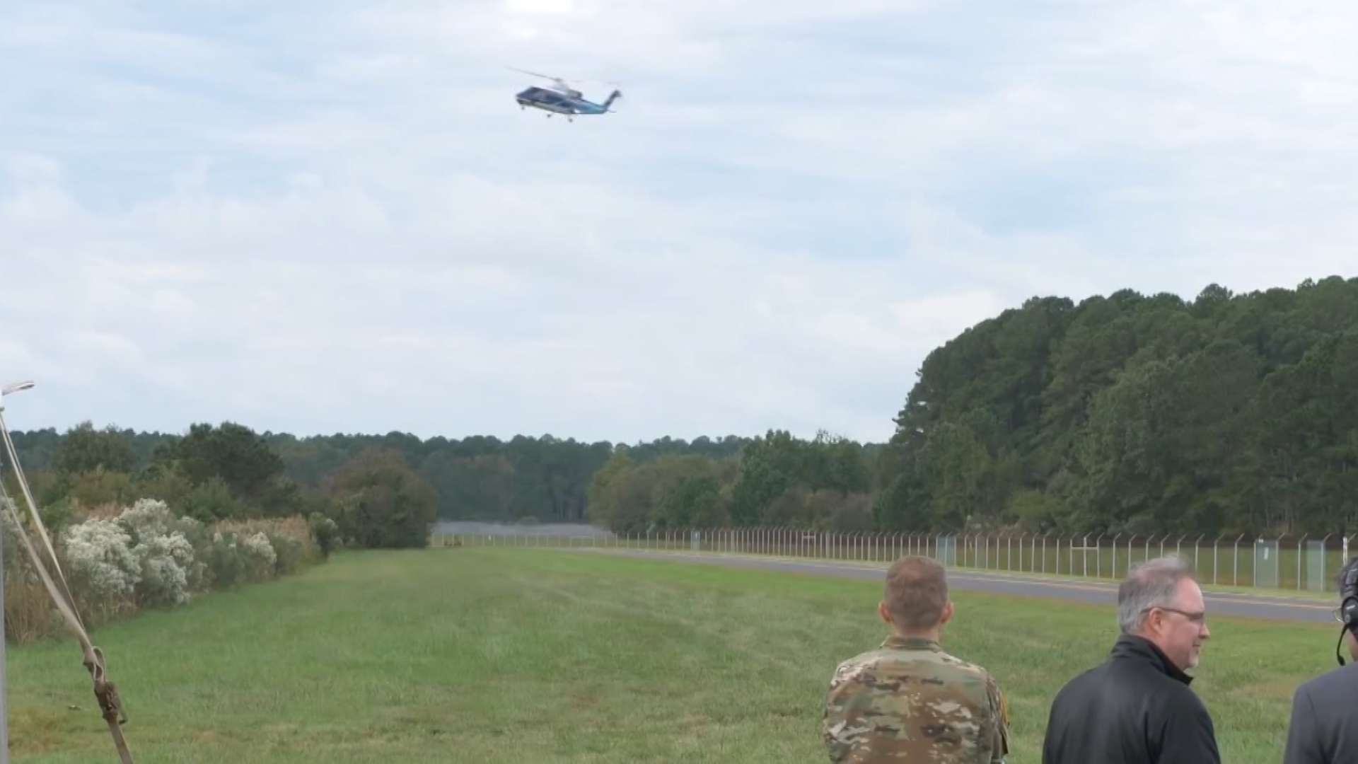 Demonstration of helicopter with ALIAS autonomous flying system