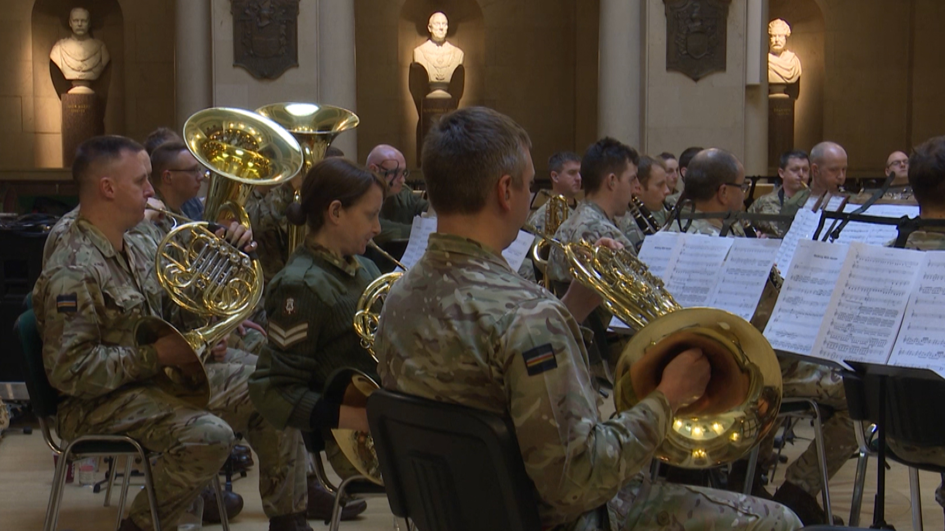 Band of the Royal Regiment of Scotland performing