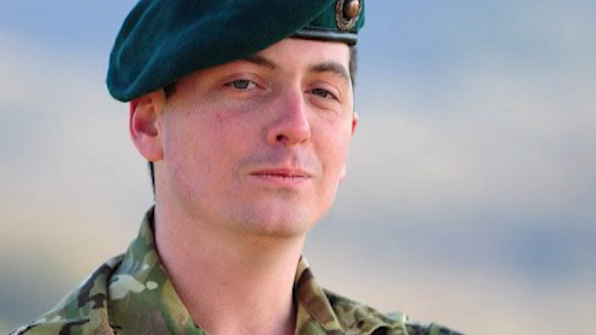 Cassidy Little in Royal Marine uniform