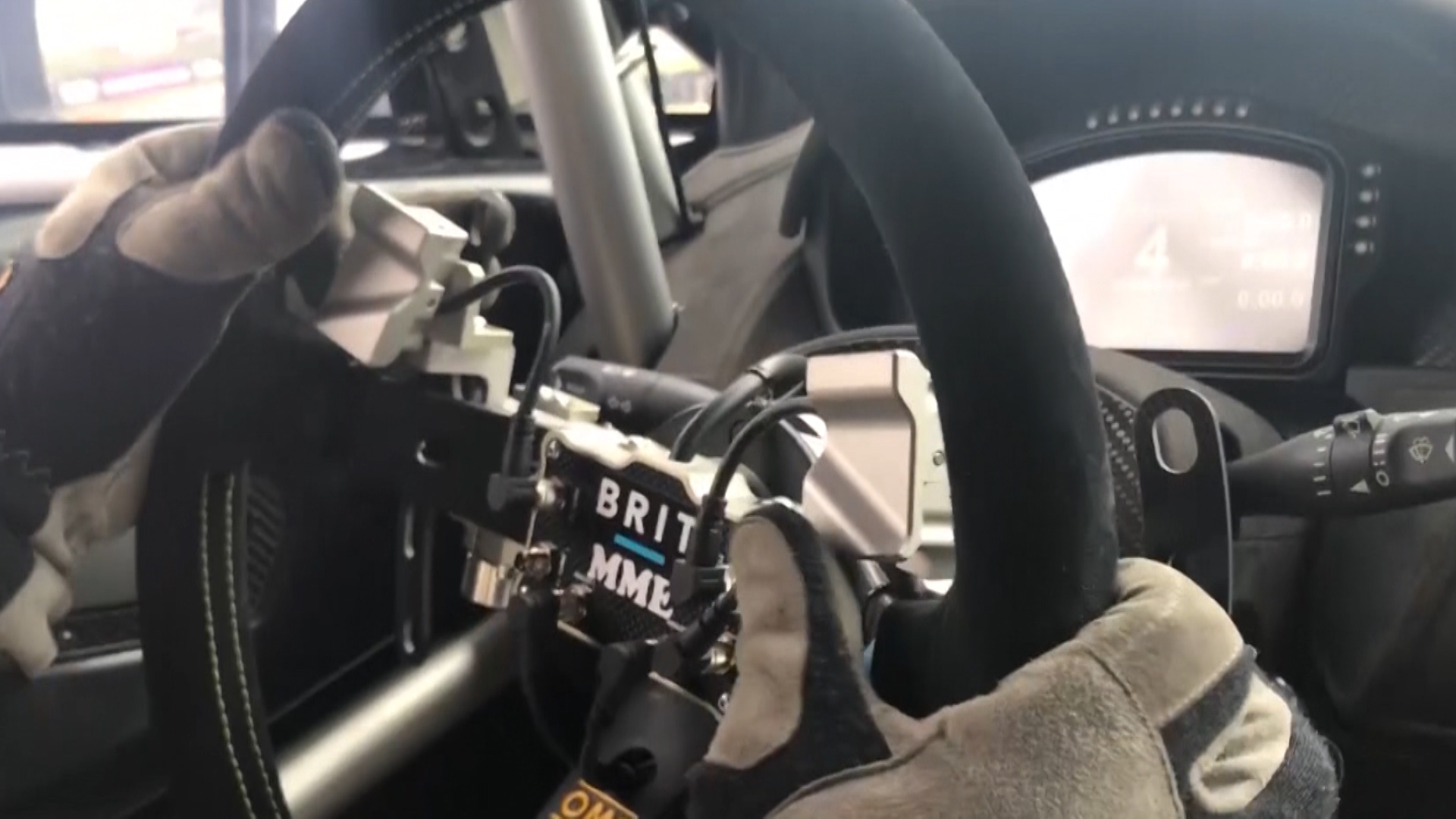 New Team BRIT disabled steering wheel
