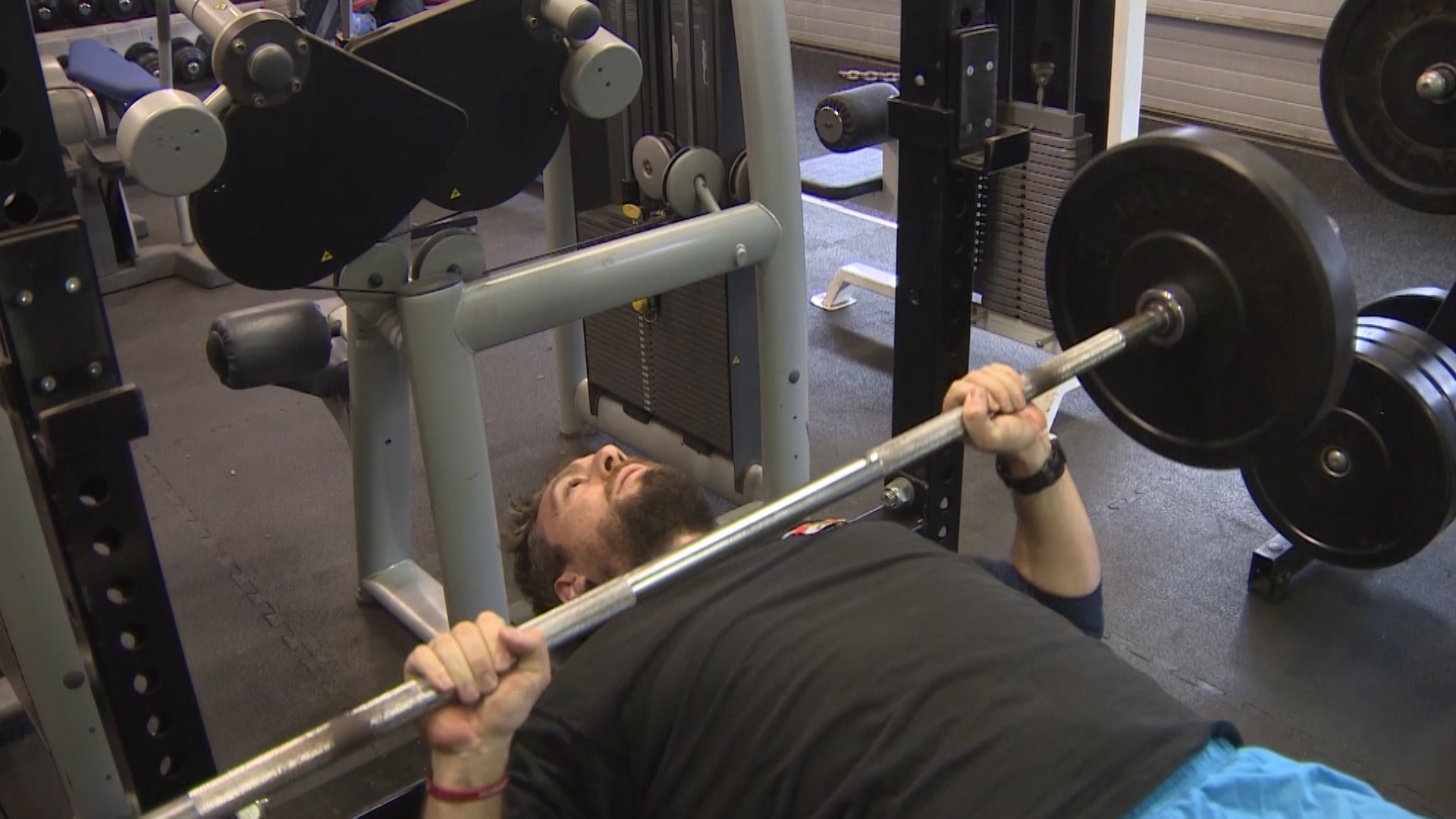 Former Royal Marine Chris Shirley trains for Rowing for Rubicon