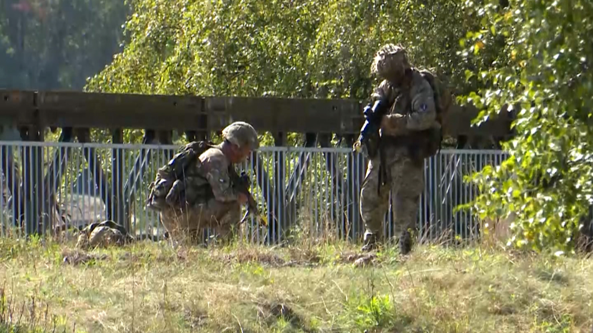Soldiers from 32 Signal Regiment prepare for Exercise Northern Charge in Germany