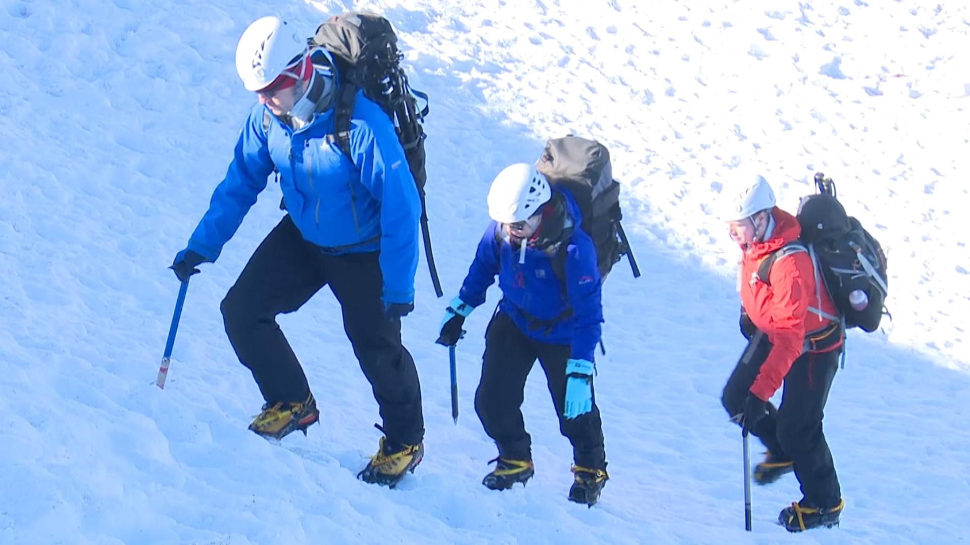 RAF climbers train in Highlands for Himalayan expedition