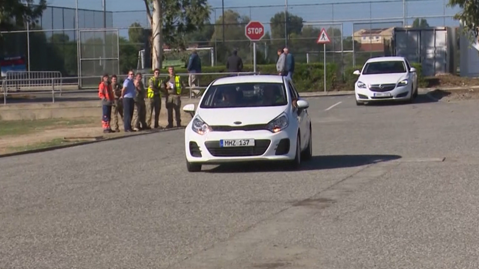 Cars perform Cyprus road safety test