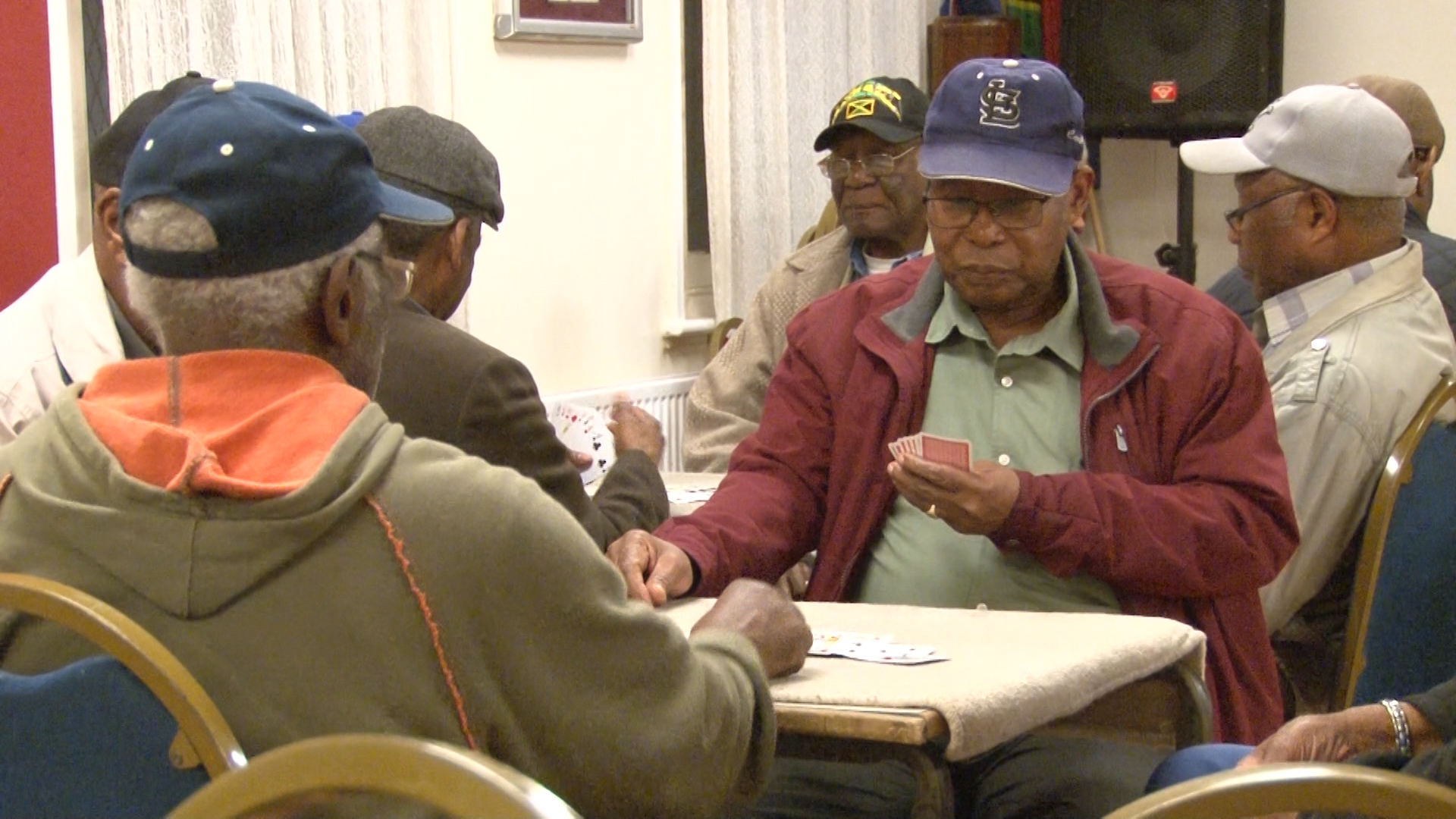 Windrush veterans at ex servicemens club