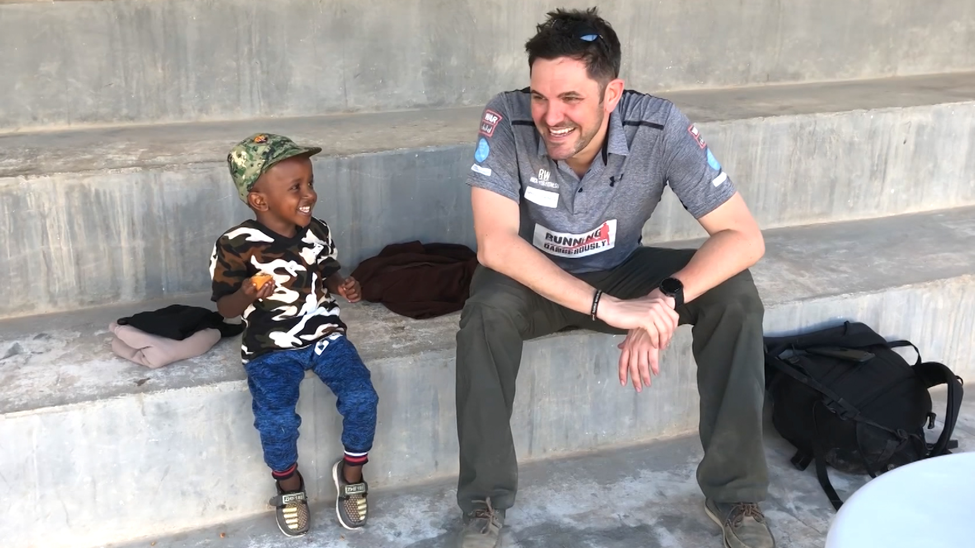 Jordan Wylie wants to raise money to help educate children in conflict zones.