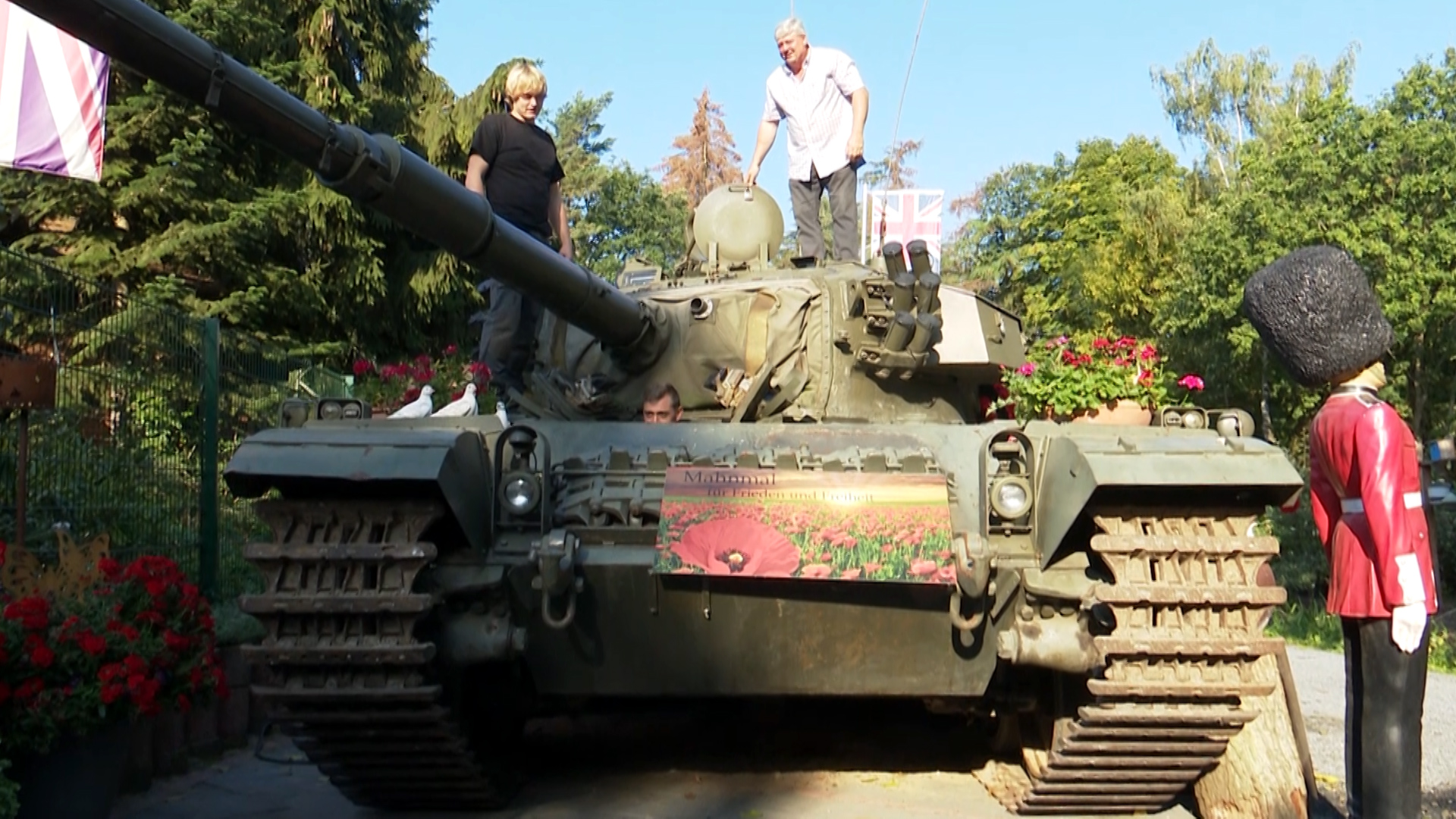 Centurion tank at Little Britain museum in Germany