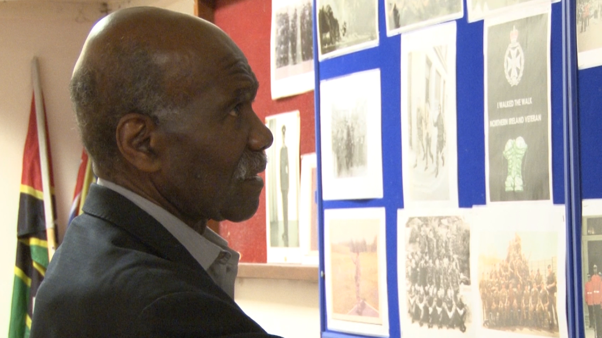 RAF veteran Des Garnes 