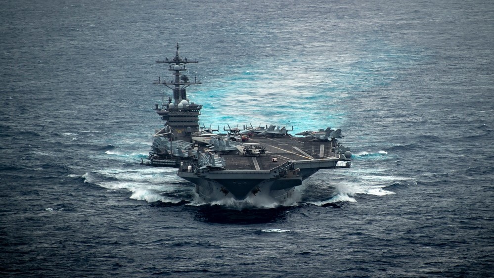 Nimitz-class US aircraft carrier USS Carl Vinson (CVN 70) transiting the South China Sea in January 13012022 CREDIT US DEPT OF DEF.jpg