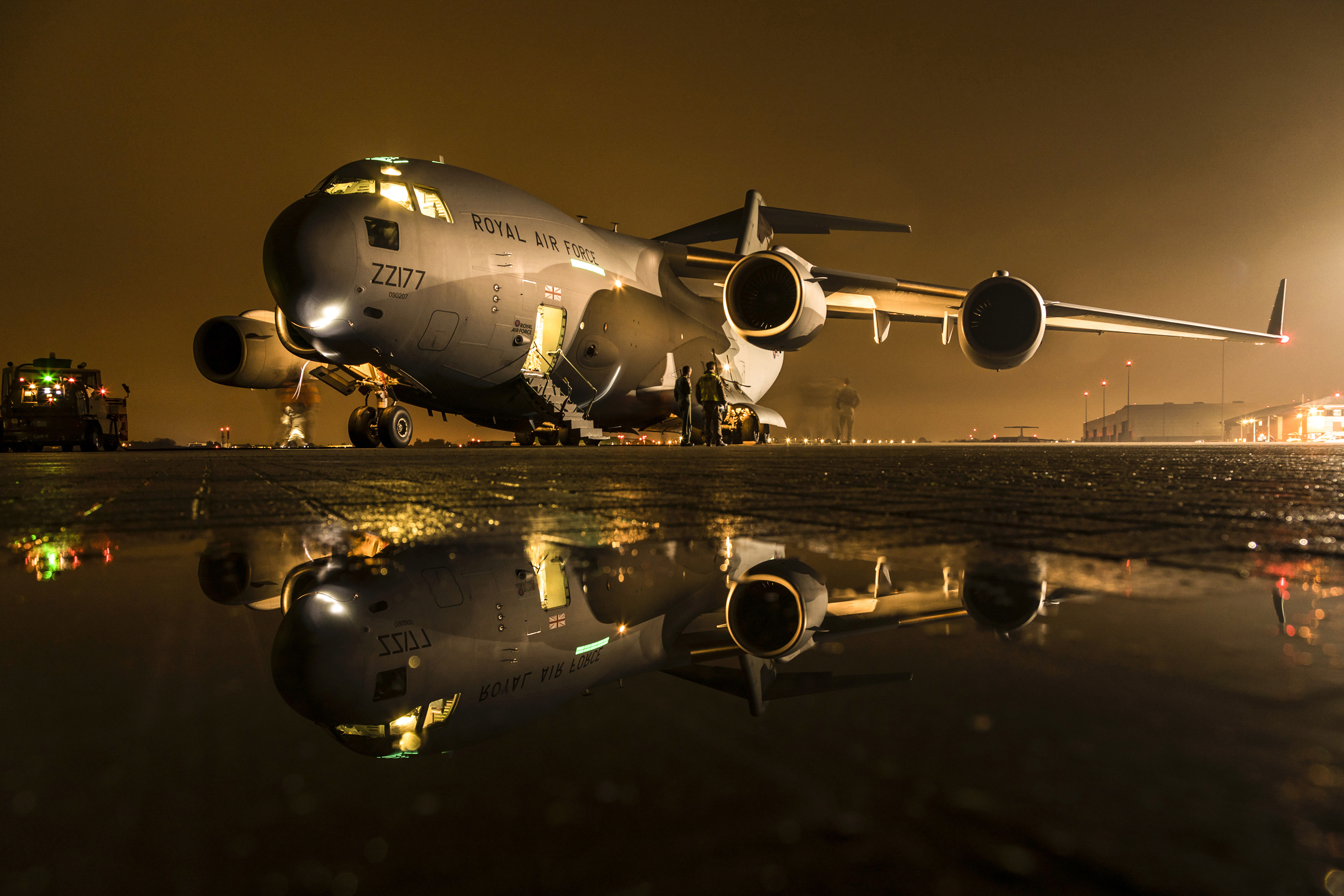 Cover image: An RAF C-17 arrives at RAF Northolt from Sierra Leone in 2019 (Picture: MOD).