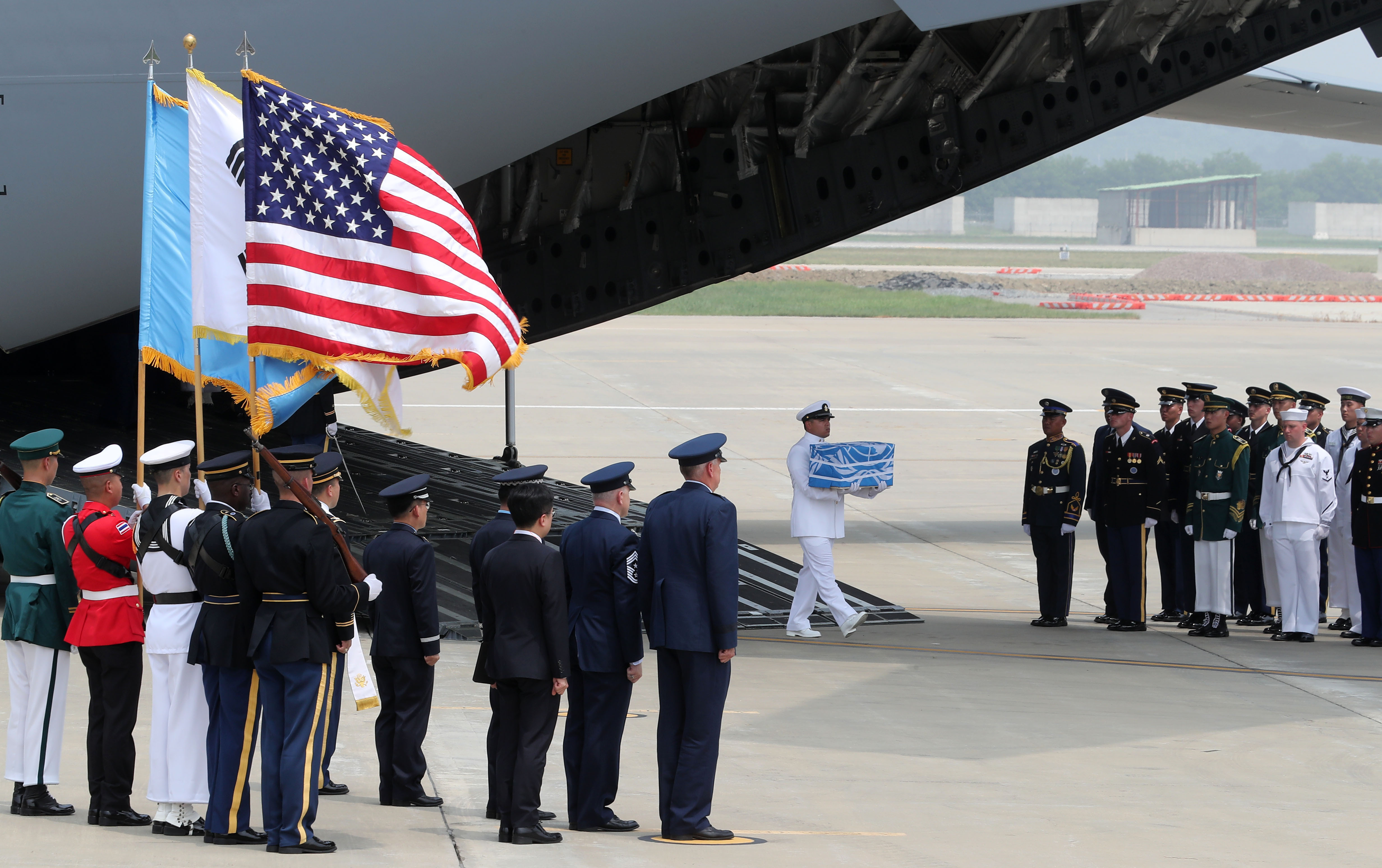 	North Korea Returns Remains Of US War Dead 
