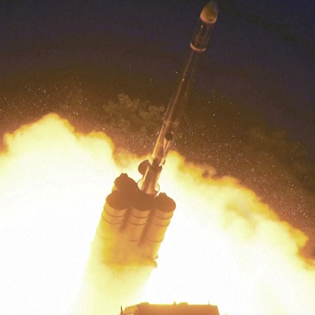 North Korea claim their newly developed cruise missiles flew approximately 1,500 kilometres before hitting targets (Picture: KCNA/ Reuters).