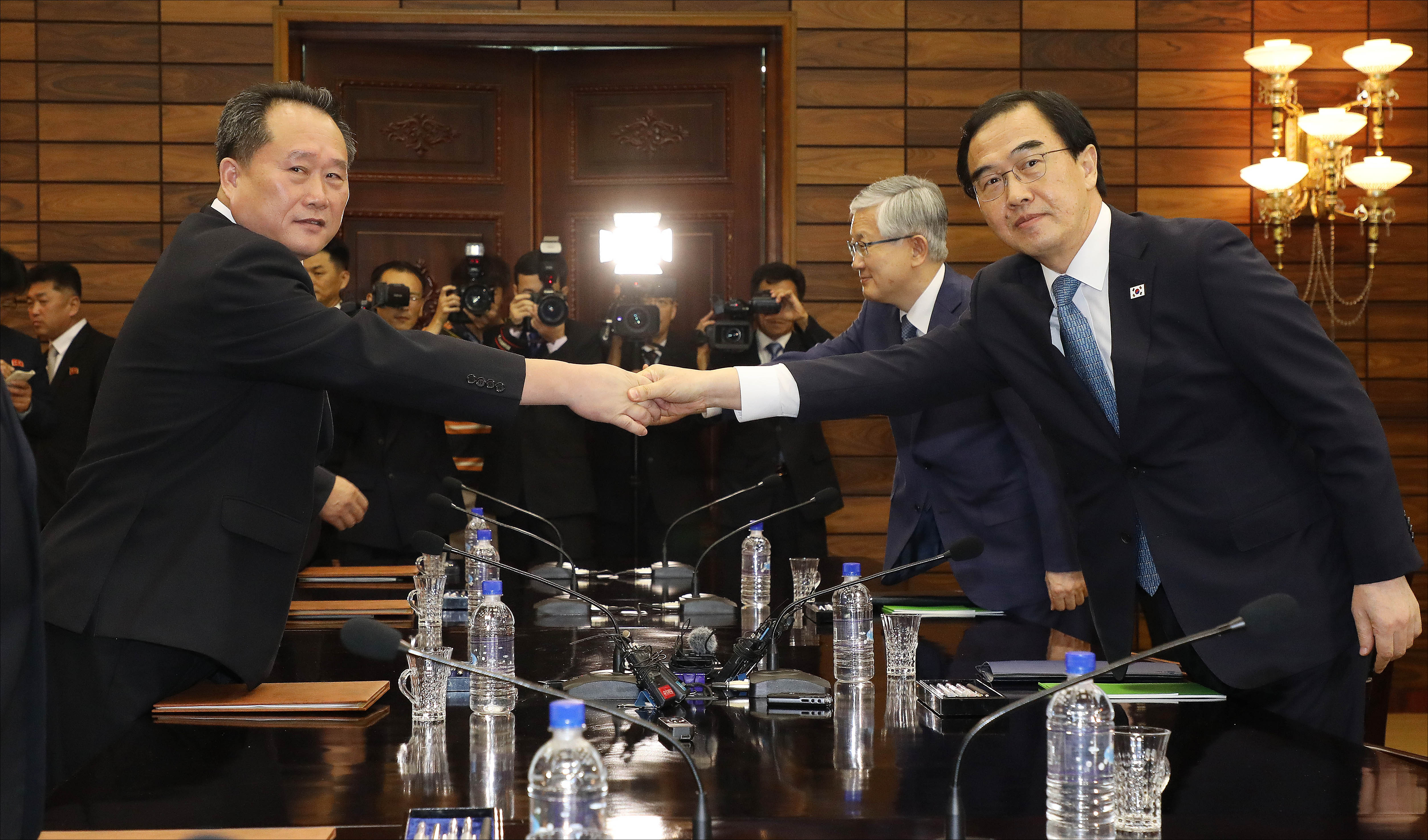North and South Korean talks