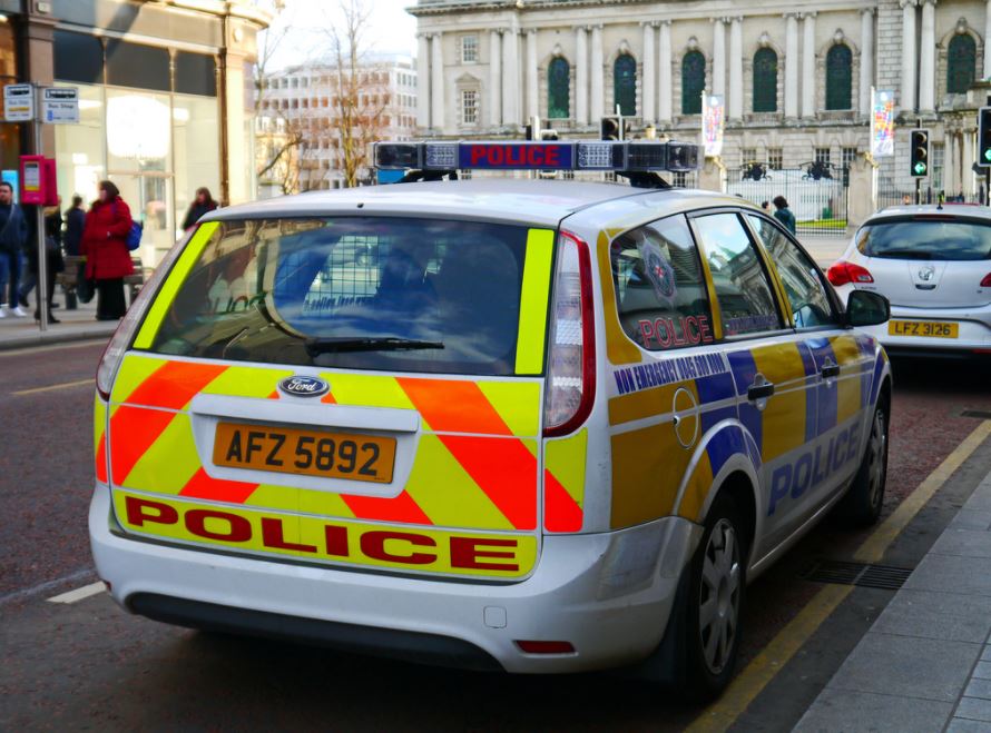 Northern Ireland Police Car