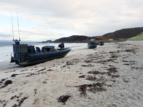 ORC's beached at Mallaig