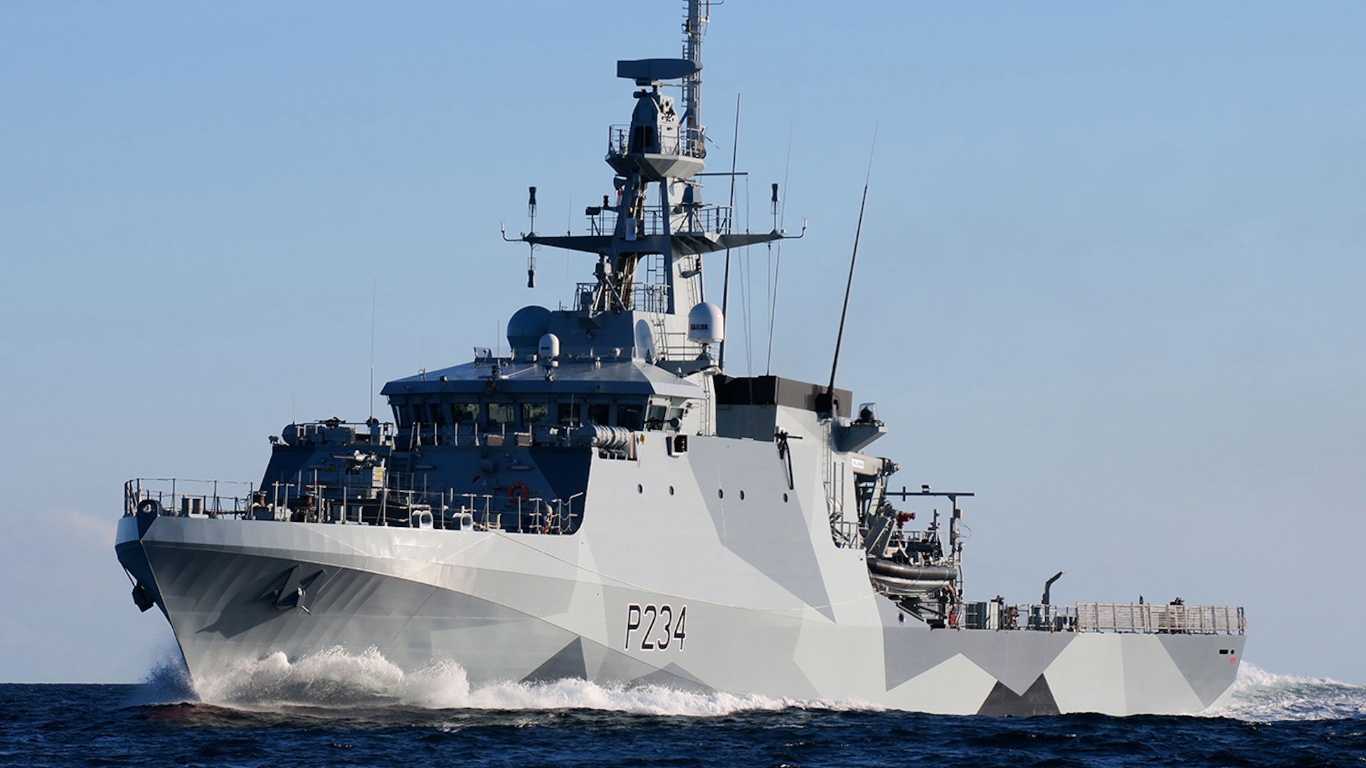 Offshore Patrol Vessel HMS Spey (Picture: MOD).