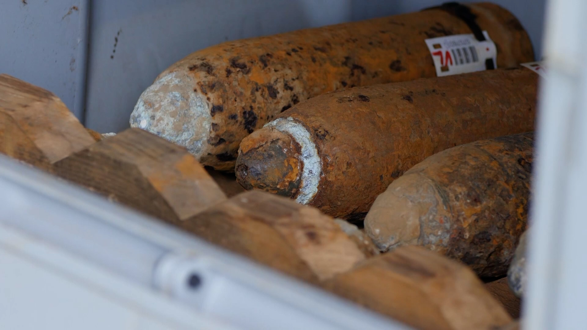 Stock of old chemical weapons
