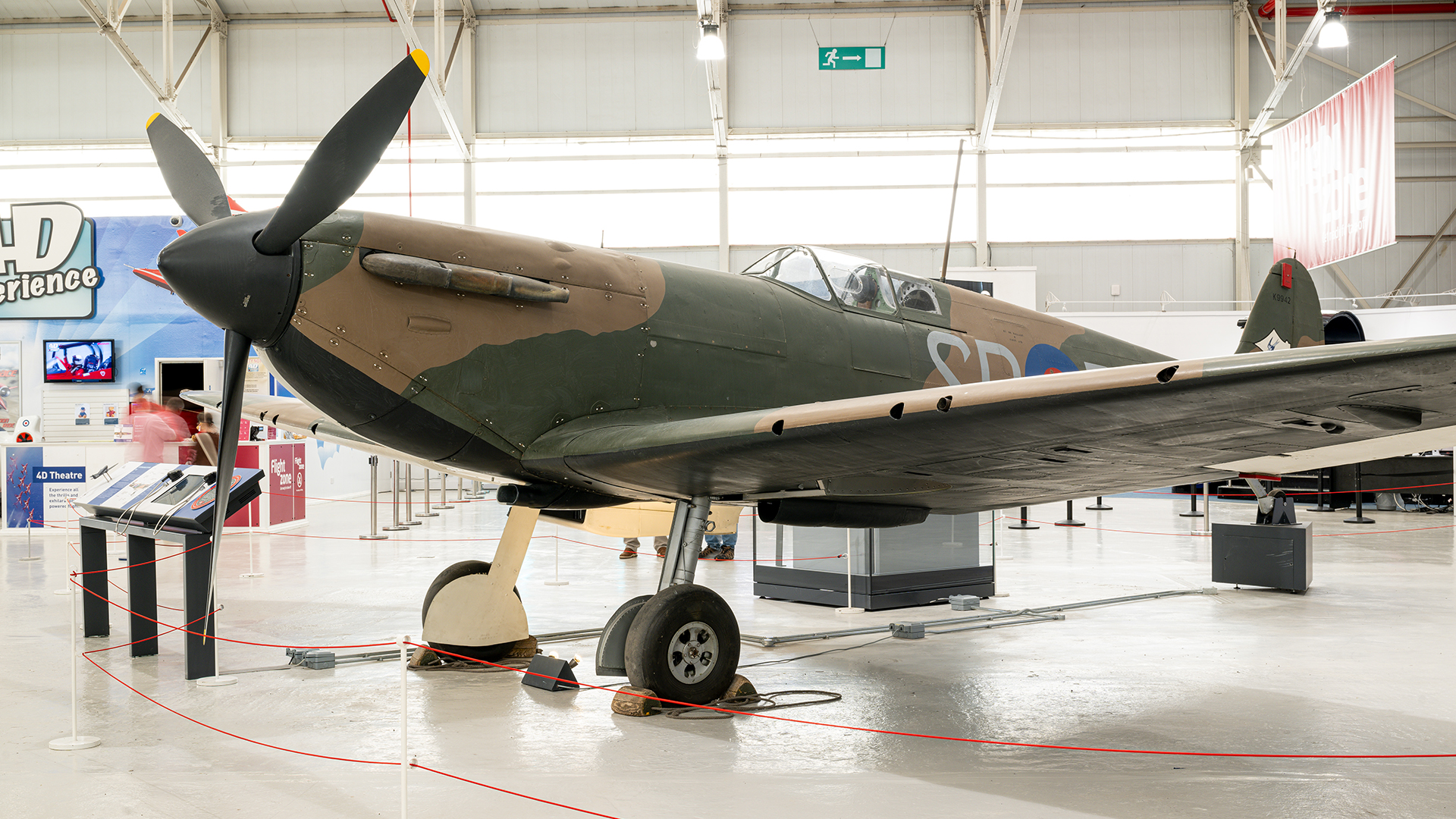 The museum's Supermarine Spitfire is the oldest surviving example in the world