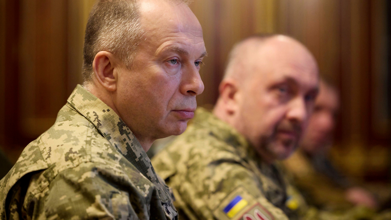 Ukraine's Commander-in-Chief Oleksandr Syrskyi will protect air force specialists from being sent to the frontline (Picture: Alamy)