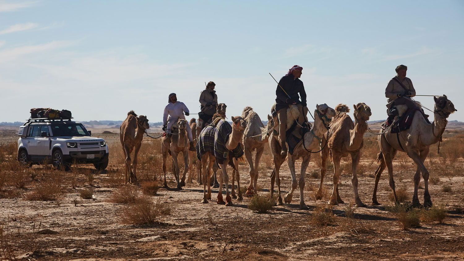 On to Aqaba Fort during the Nasir, Bekri, Tayi, the Lawrence Tribute Trek CREDIT Henry Paisey