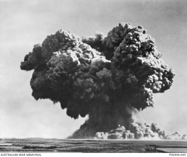 Operation Hurricane detonation
