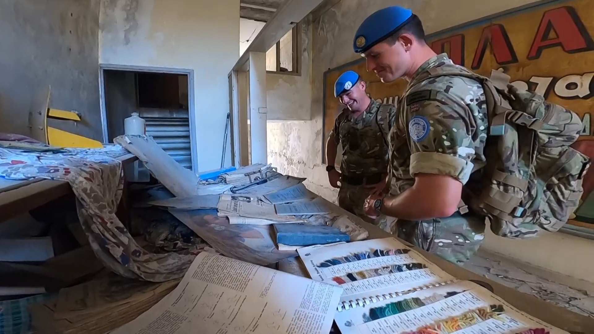 The soldiers have been patrolling the buffer zone in Nicosia, the world’s last divided capital.