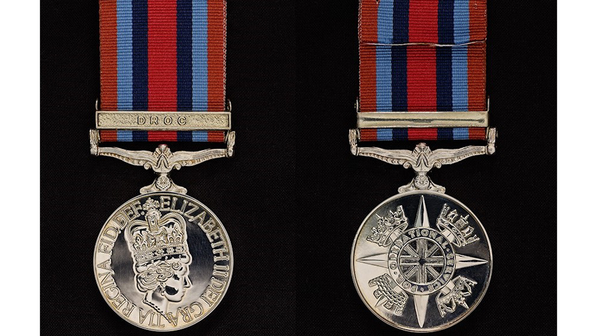 The Democratic Republic of the Congo Medal (Picture: MOD).