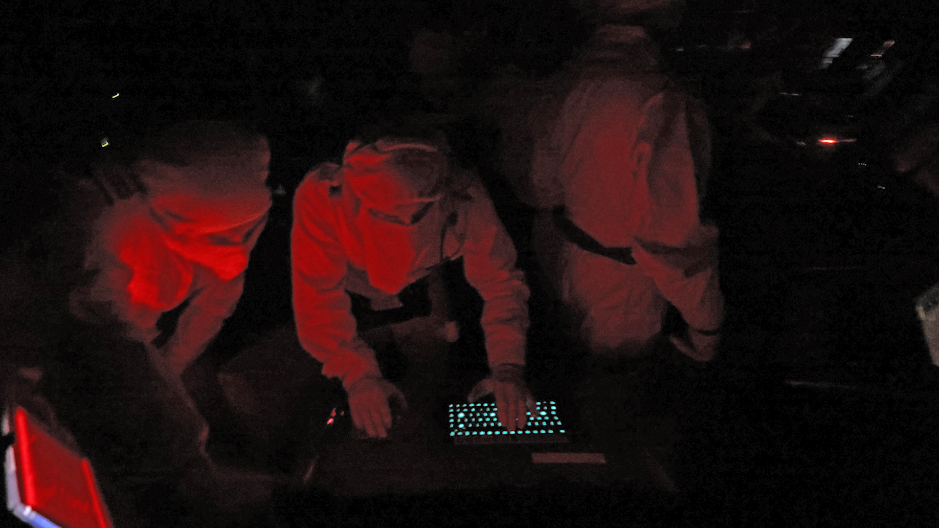 Operations room of HMS Diamond preparing to fire her Sea Viper missiles 09012024 CREDIT MOD