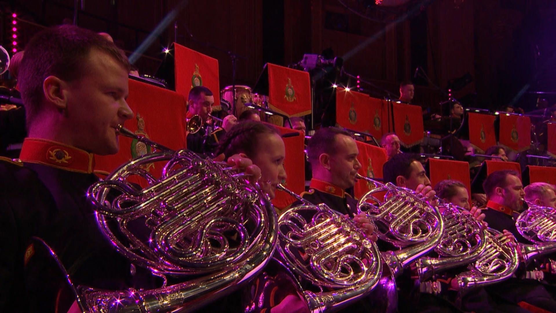 The event showcases the music of the Massed Bands of Her Majesty’s Royal Marines.
