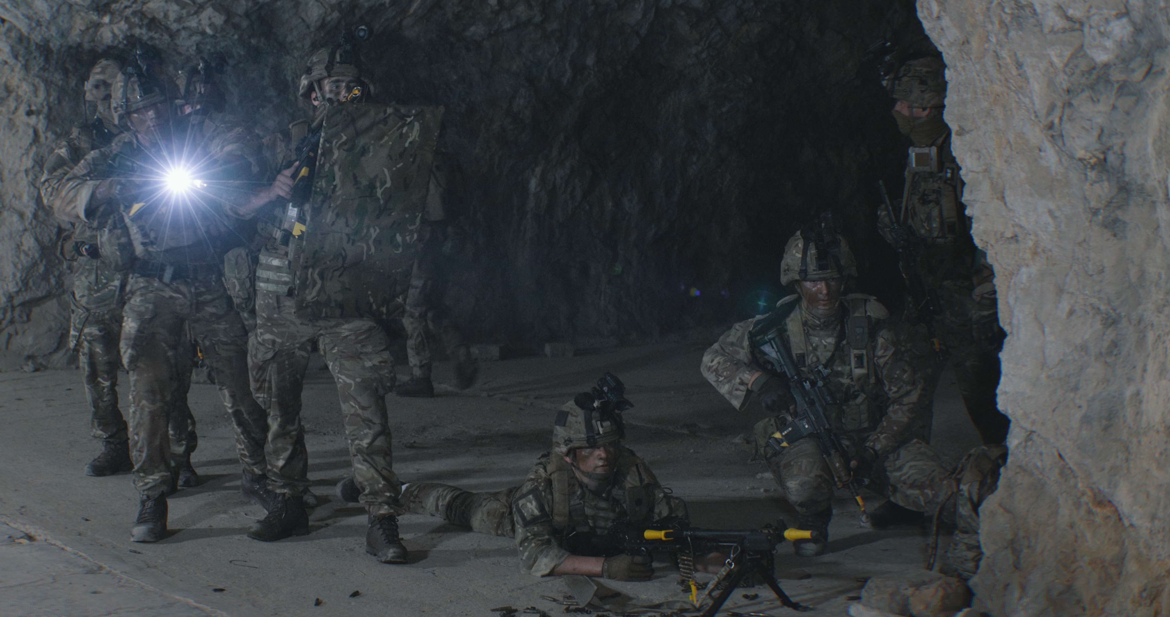 43 Commandos on Ex Serpent Rock. Credit BFBS Creative