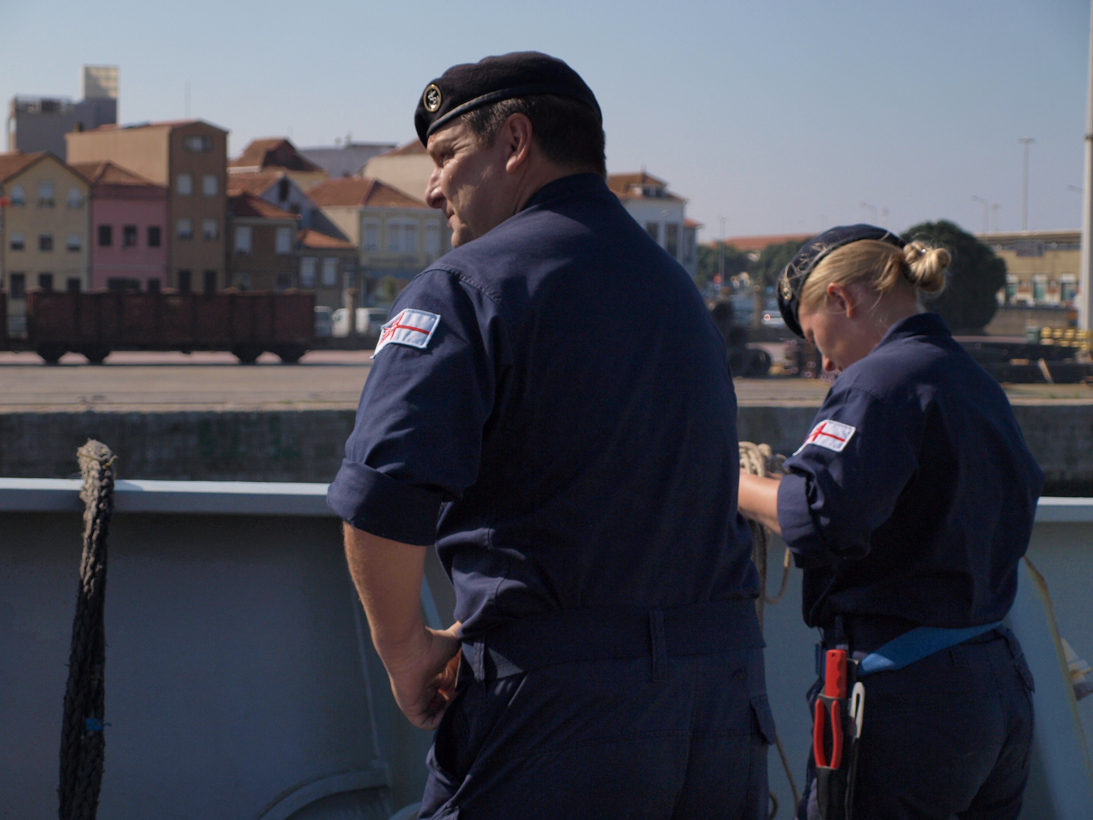HMS ENTERPRISE IN PORTO