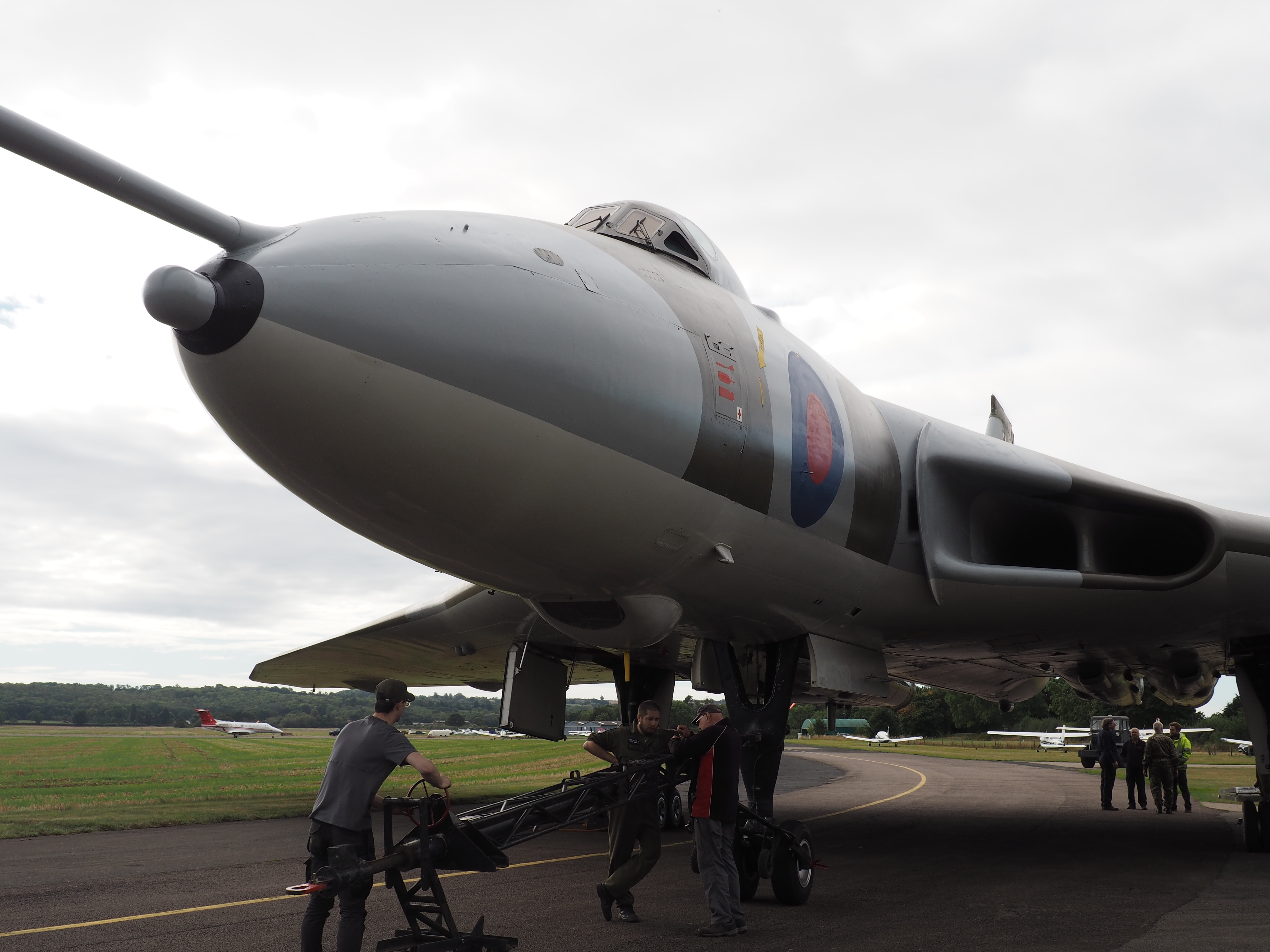 Avro Vulcan at Wellesbourne.