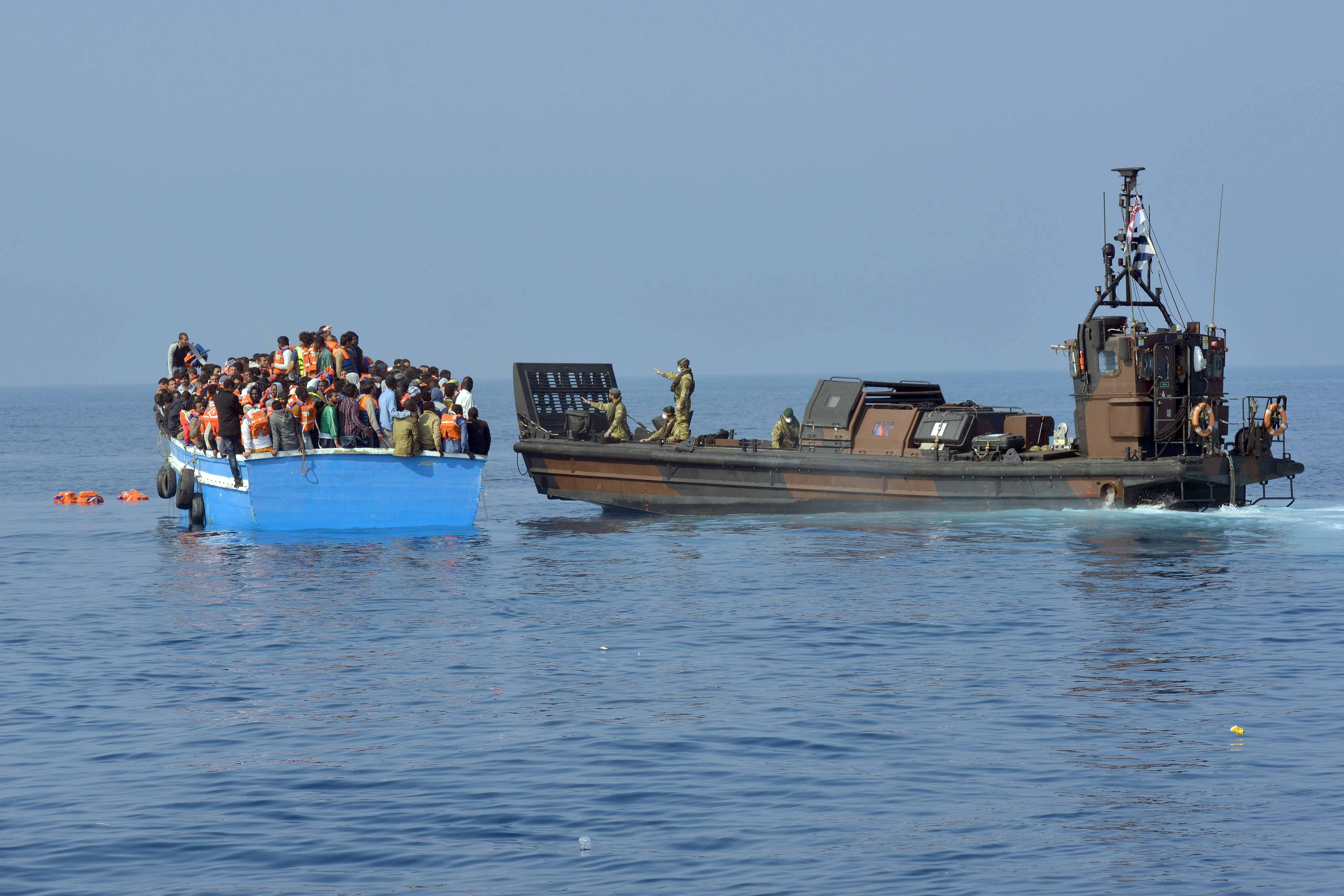 Bulwark Rescues Migrants