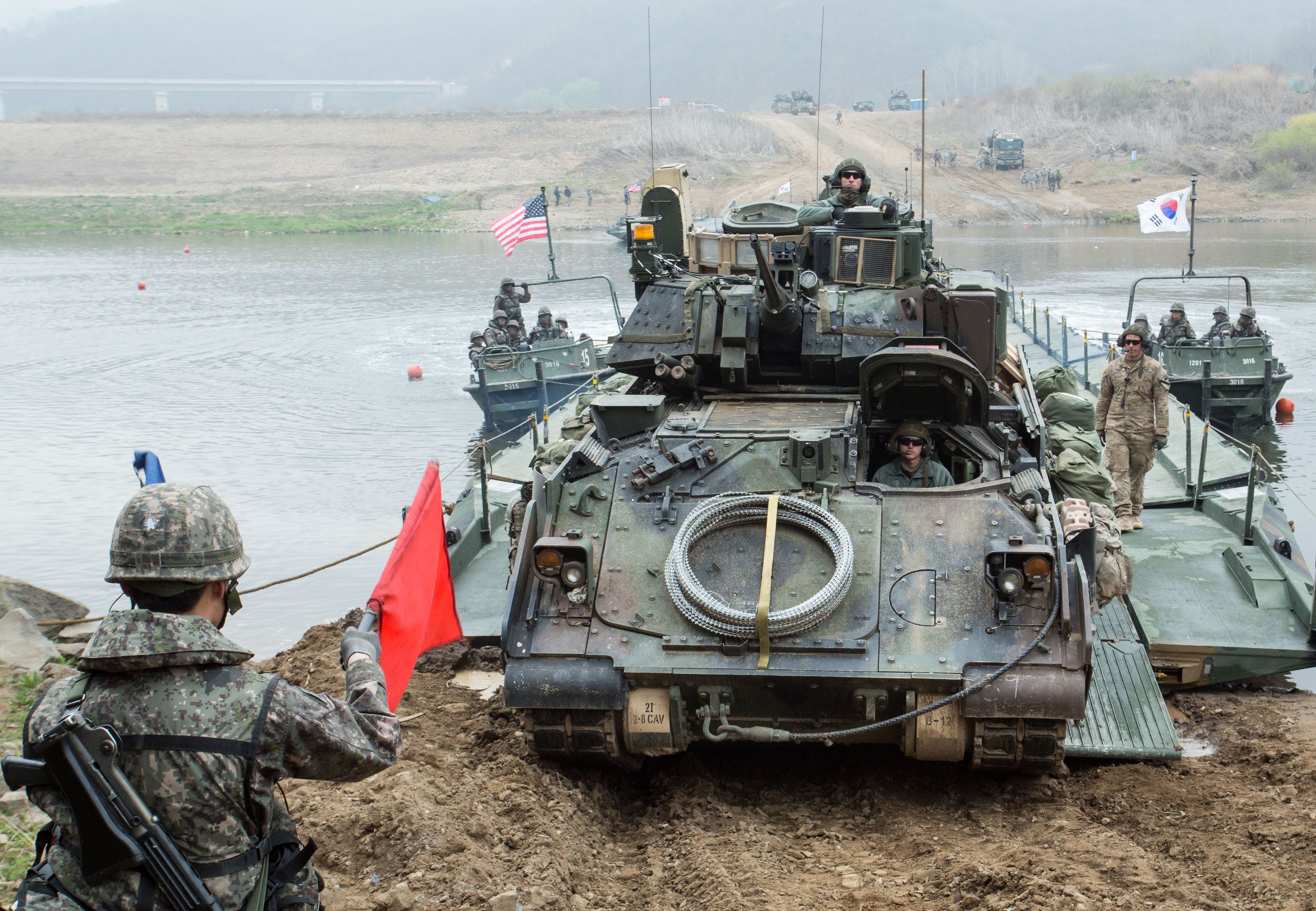 US-South Korea joint exercise 2016 (PA Images)