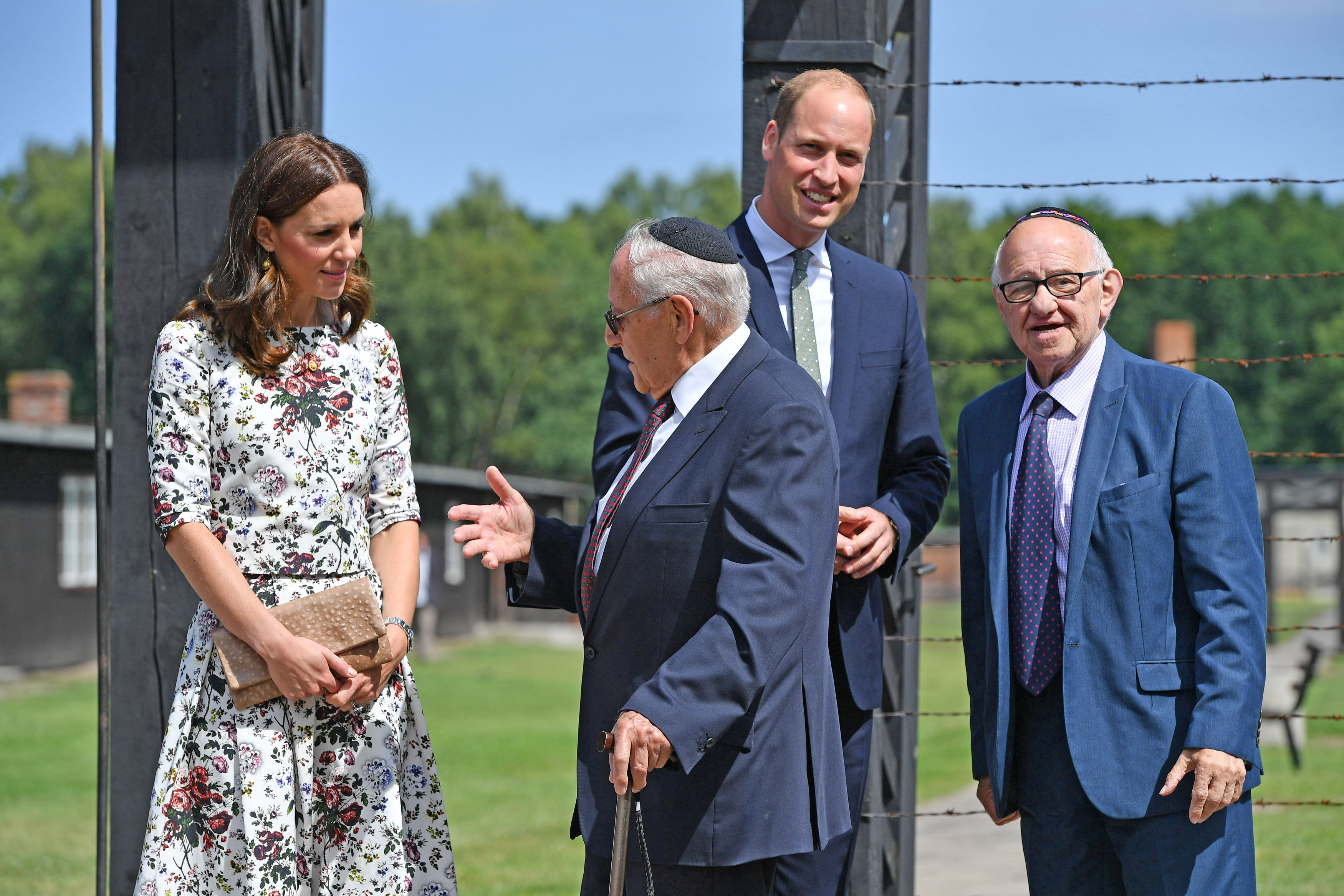 Duke And Duchess of Cambridge Stutthof Poland