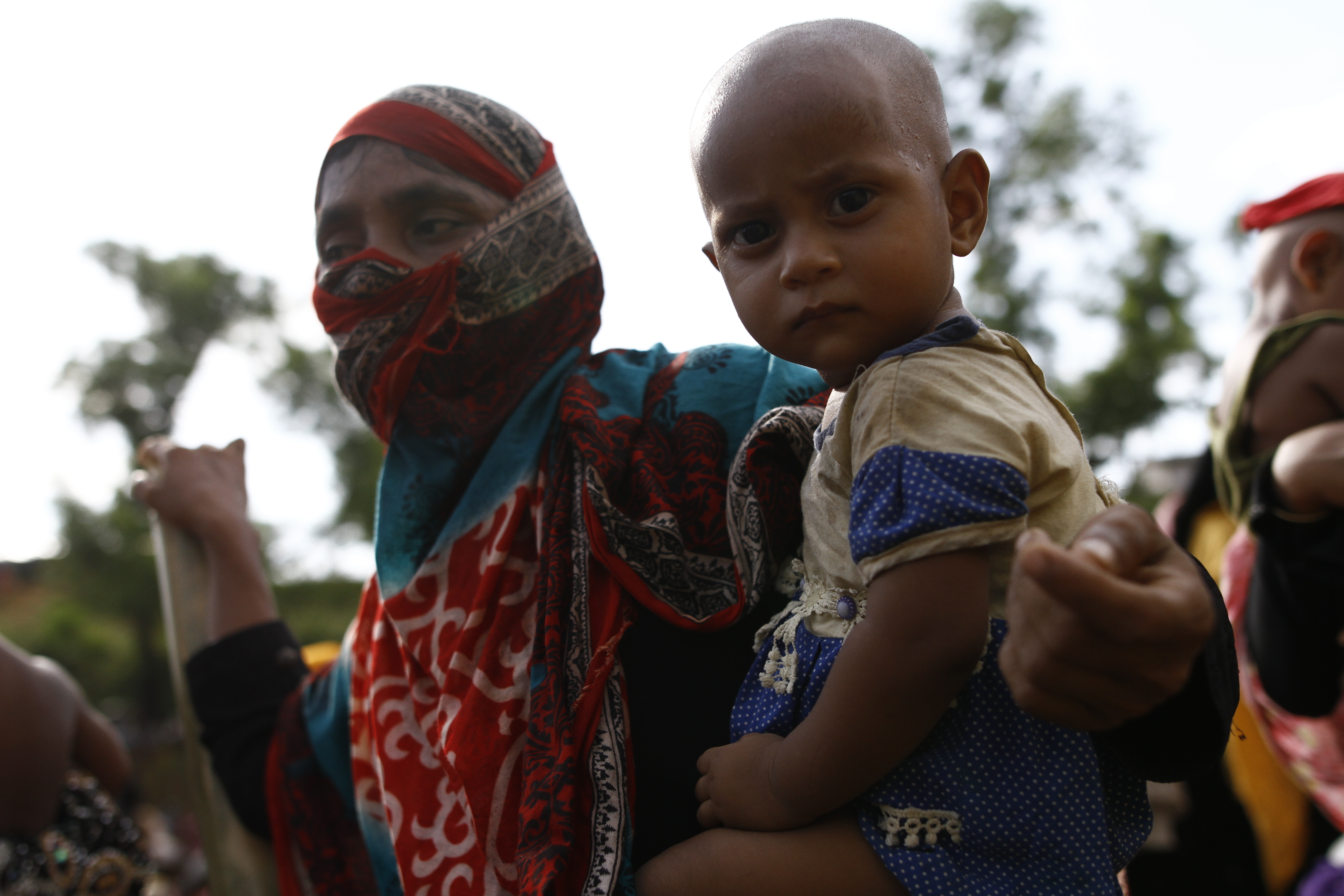 Rohingya Muslims in Ukraine (PA Images)