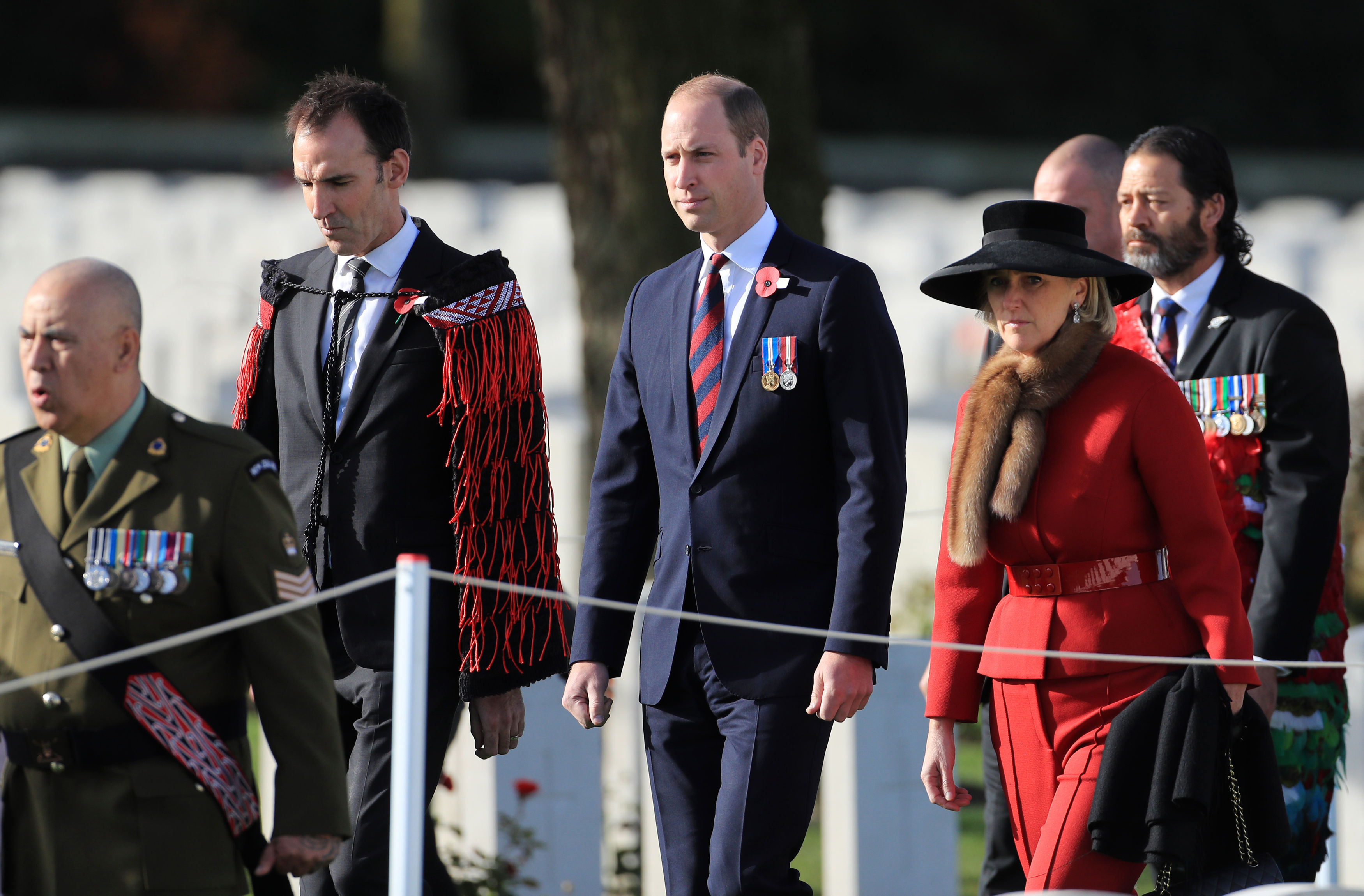 Prince William at Passchendaele commemorations