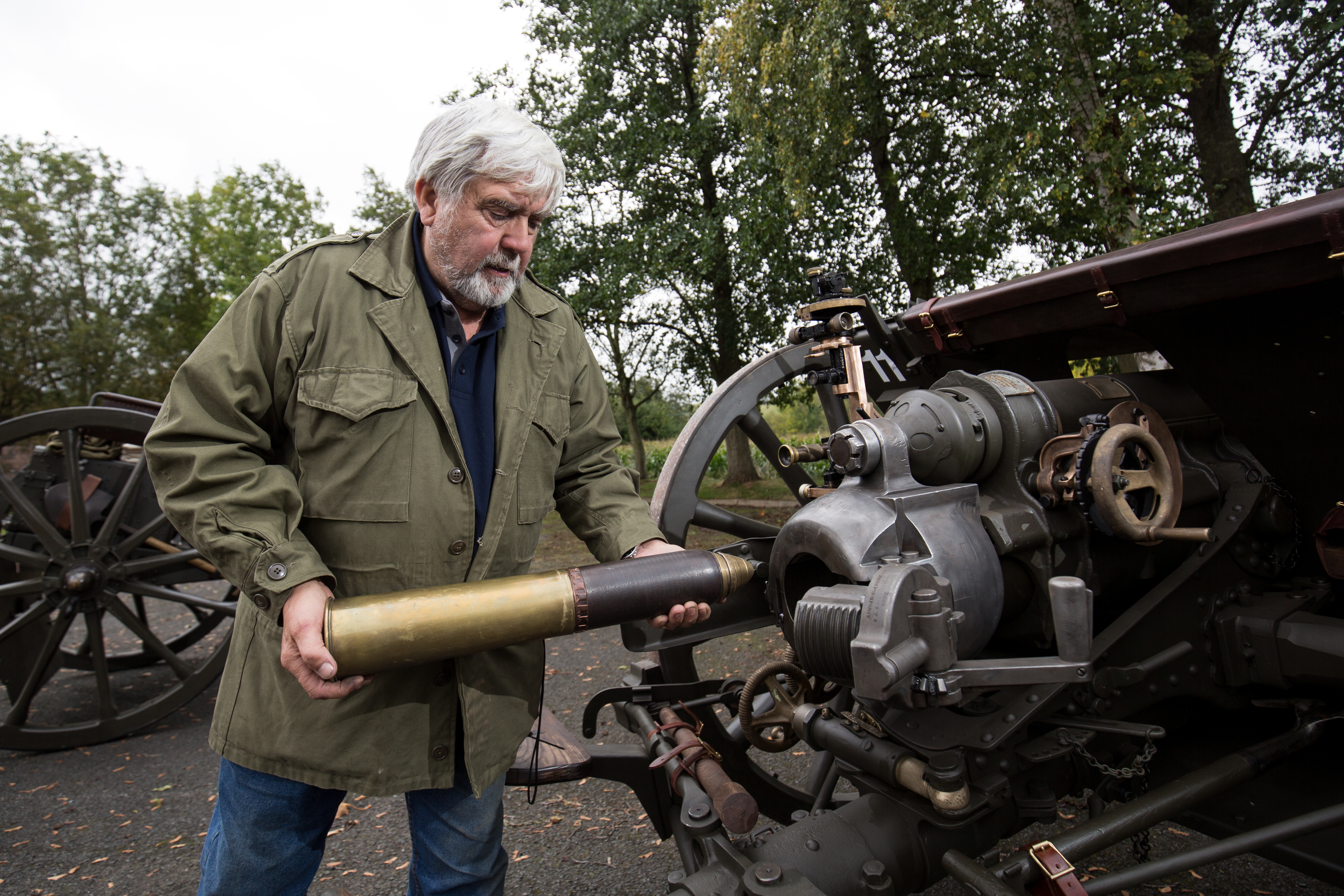 john slough Passchendaele gun salute