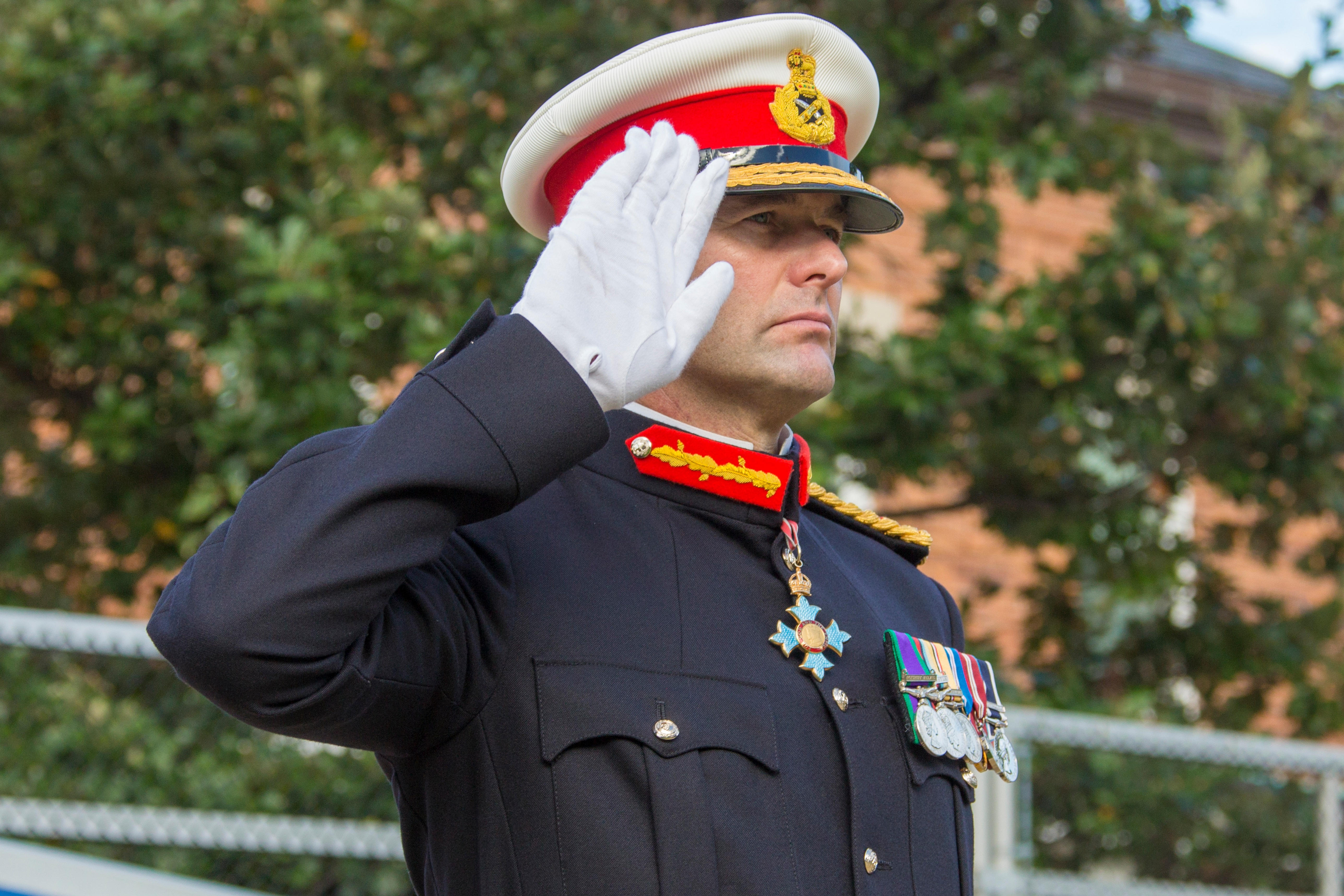 Royal Marine Corps Commandant General Robert Magowan