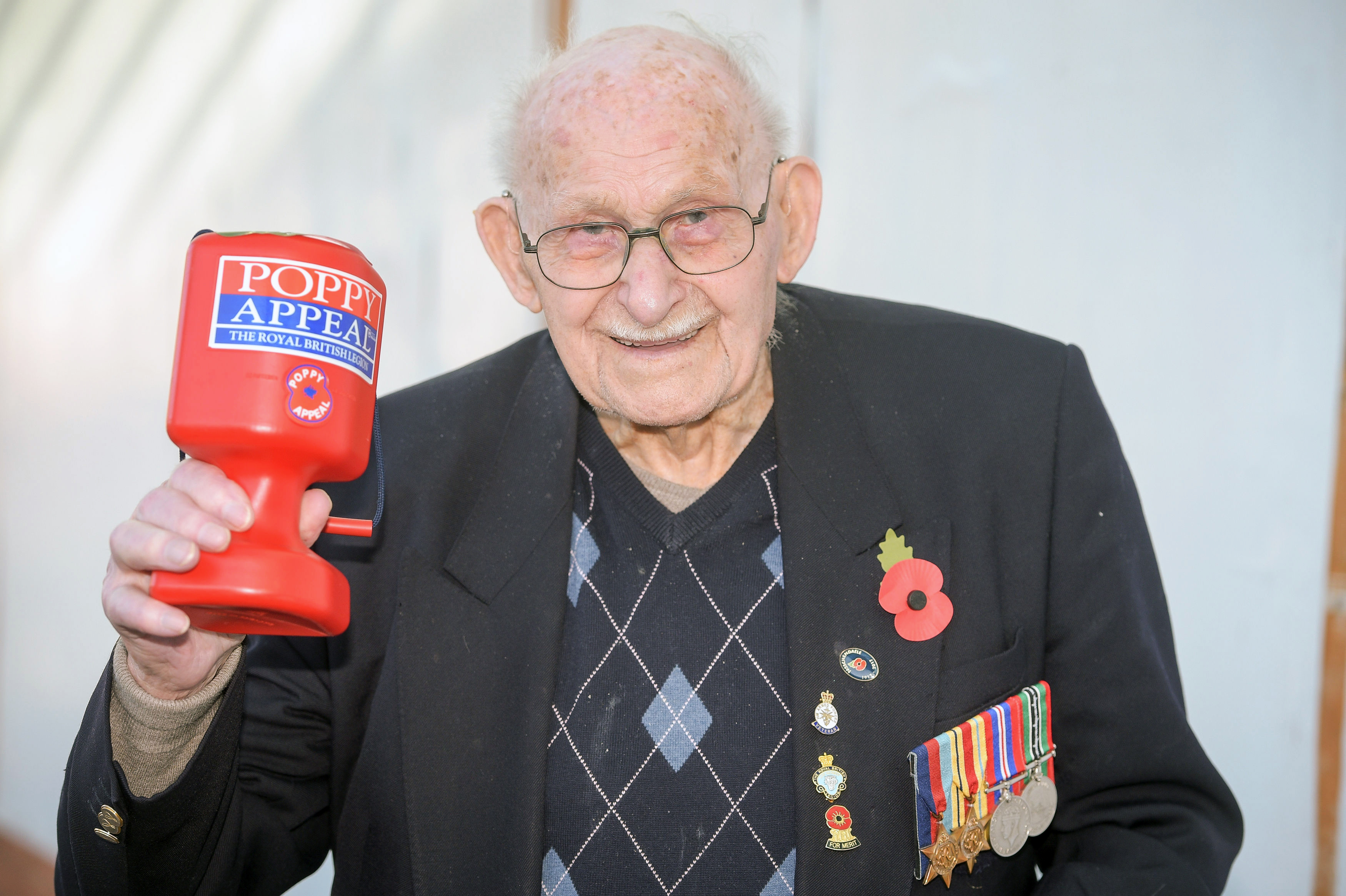 Ron Jones poppy seller