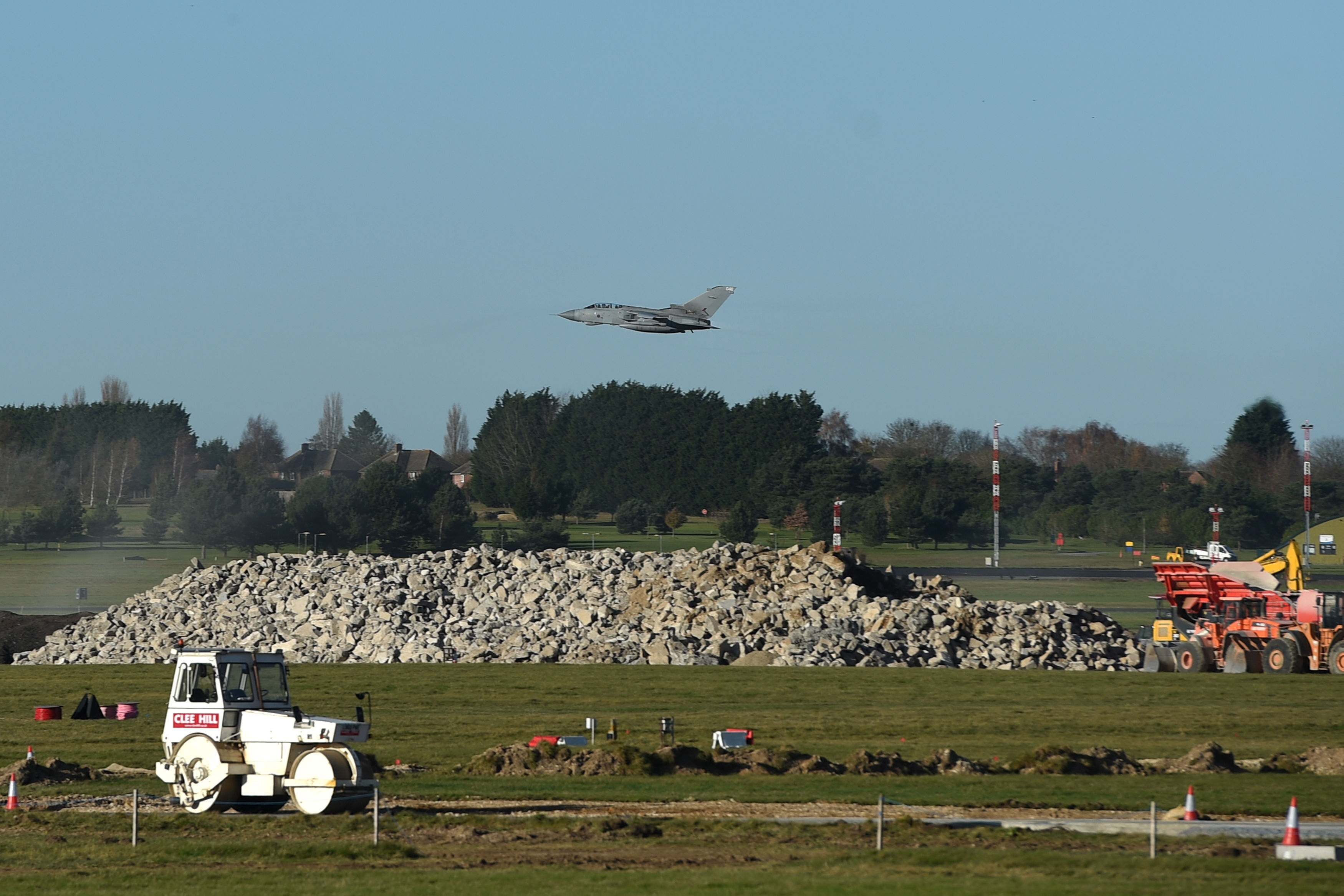 RAF Marham Upgrade Tornado - PA Image