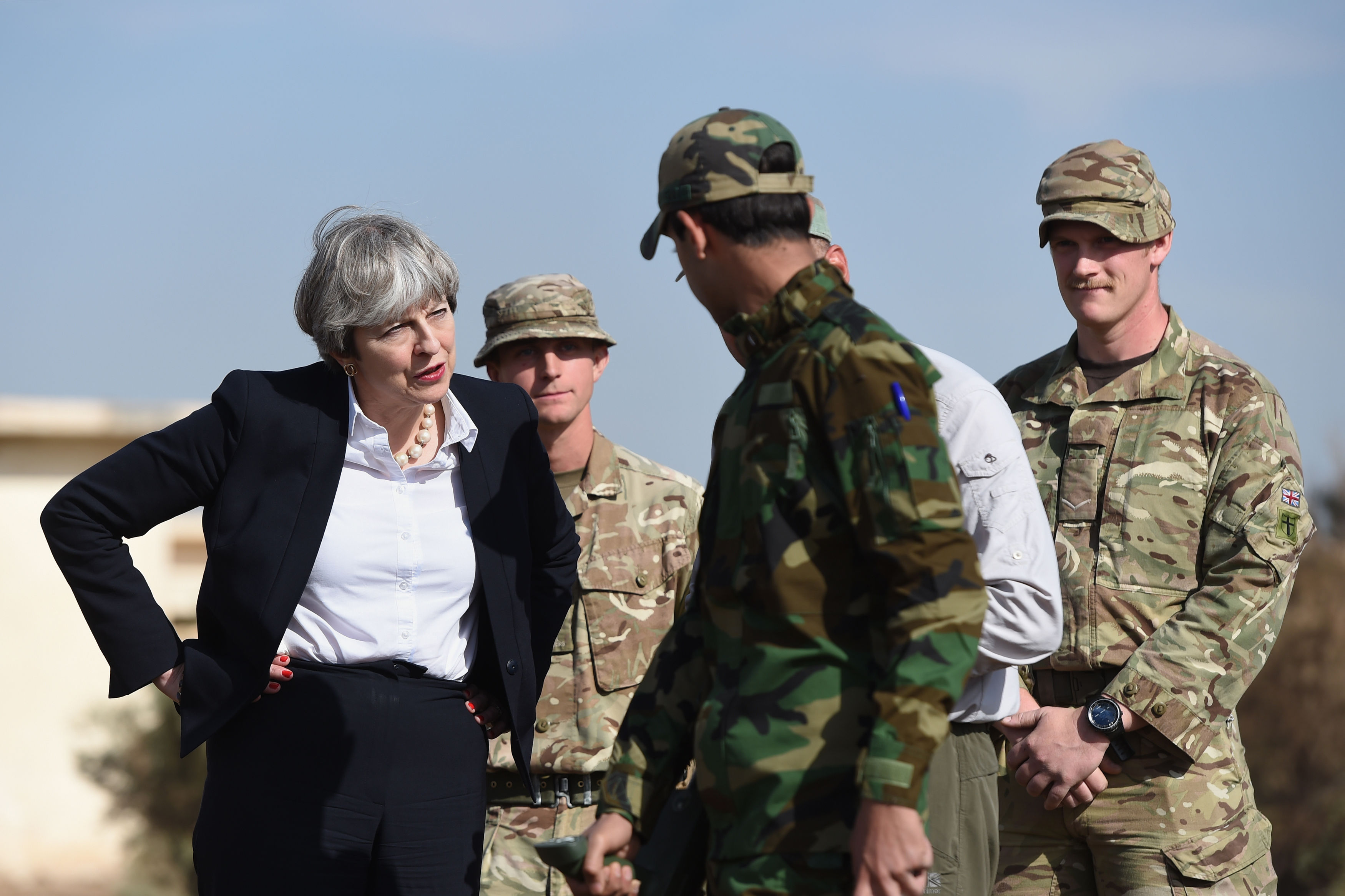 Theresa May Iraq